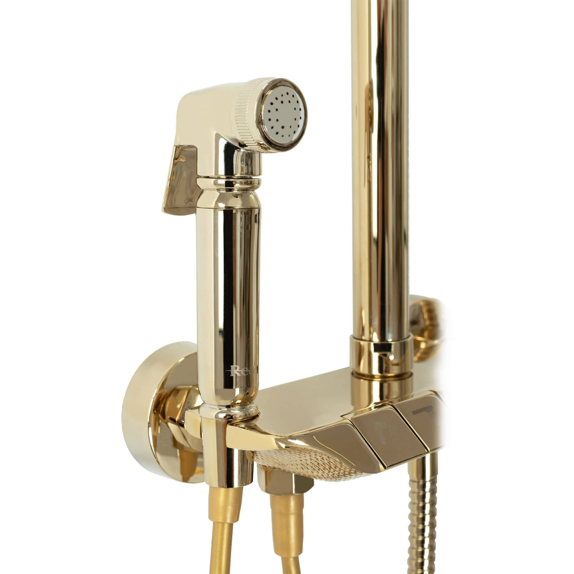 Coloana de dus Rea Max auriu lucios