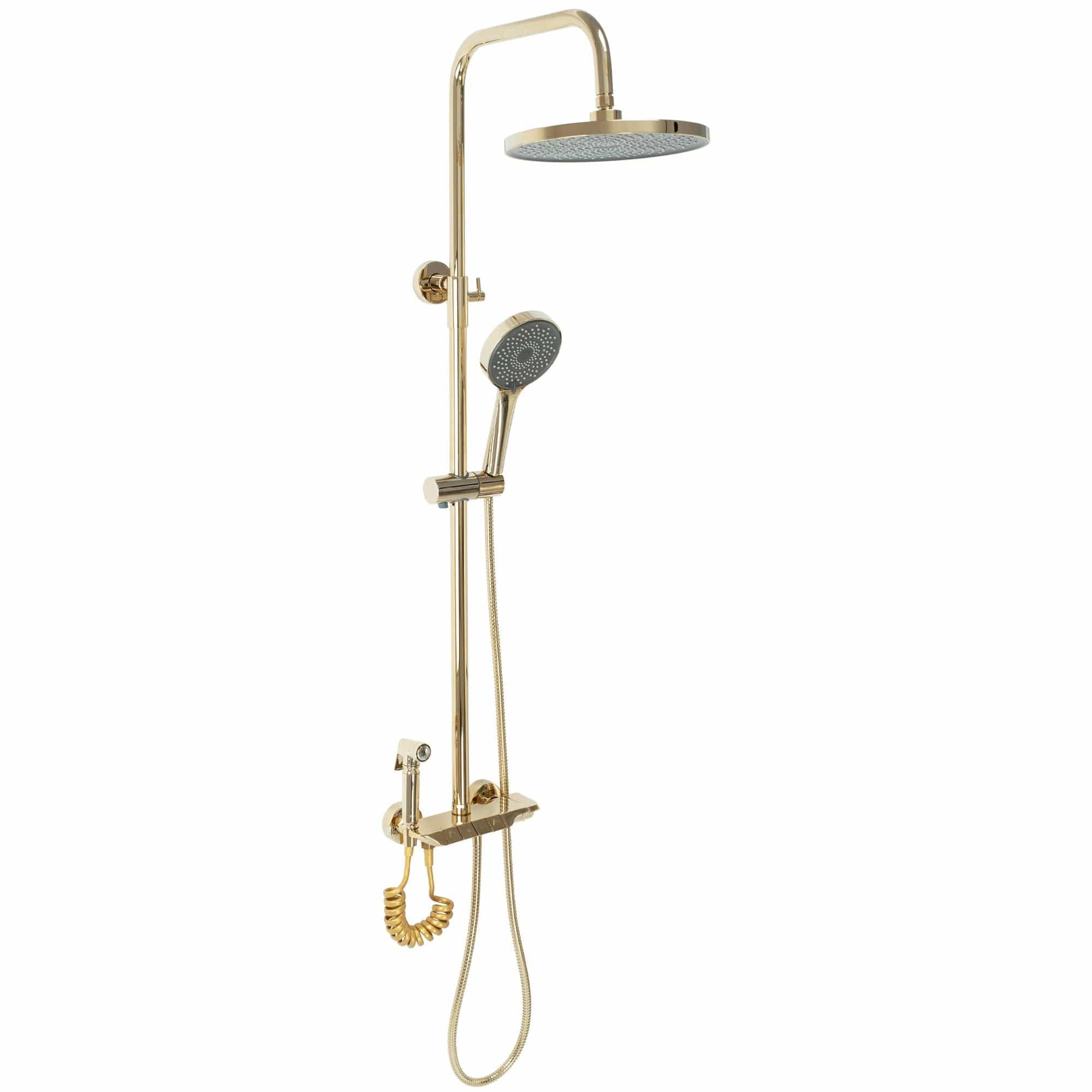 Coloana de dus Rea Max auriu lucios