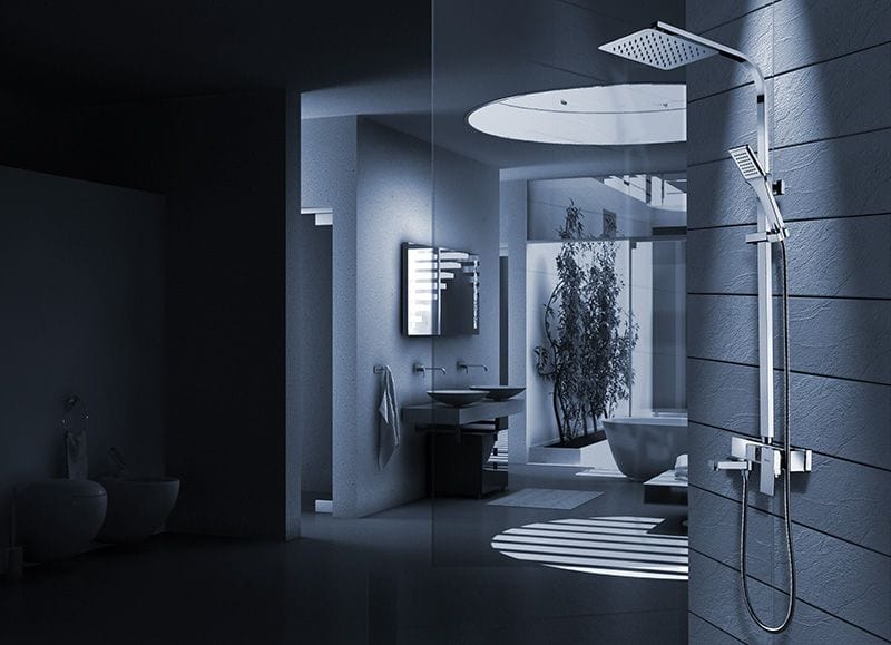 Coloana de dus Rea Navaro crom