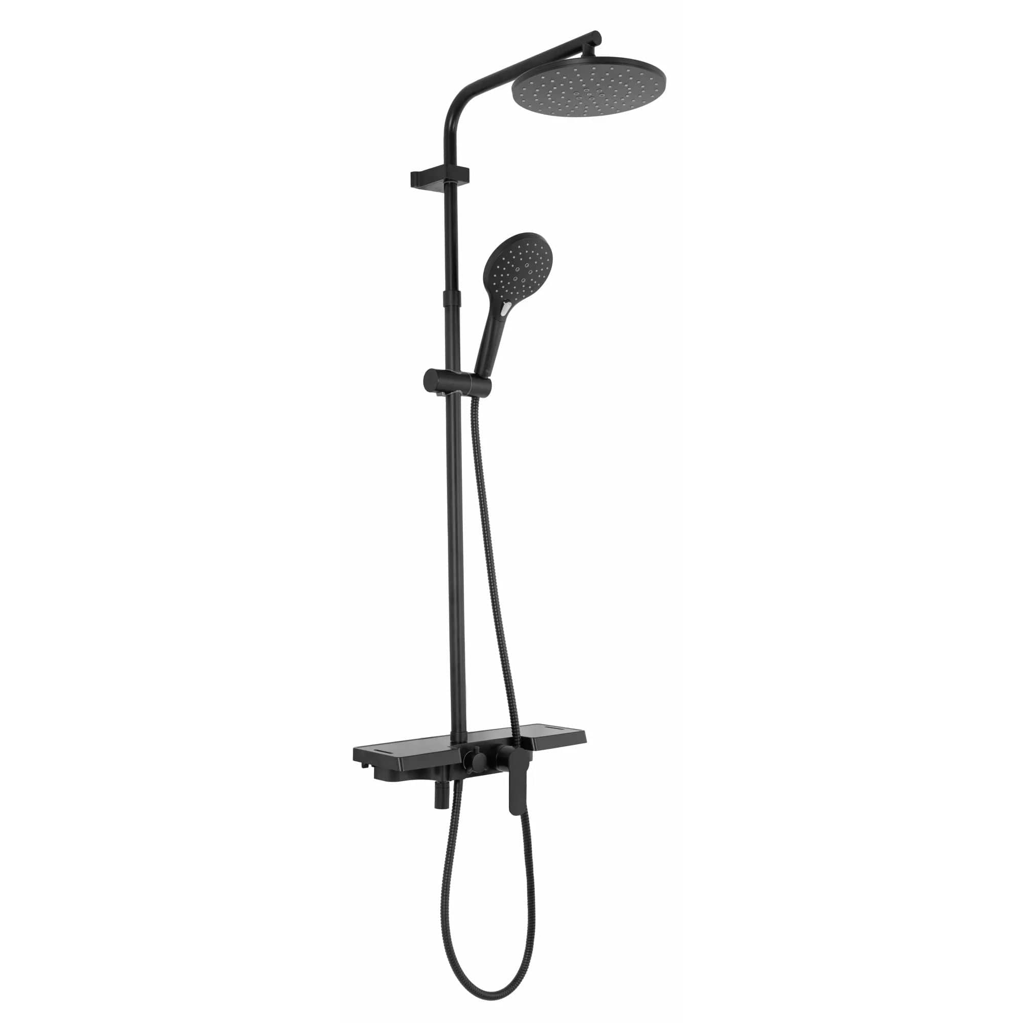 Coloana de dus Rea Santos negru mat