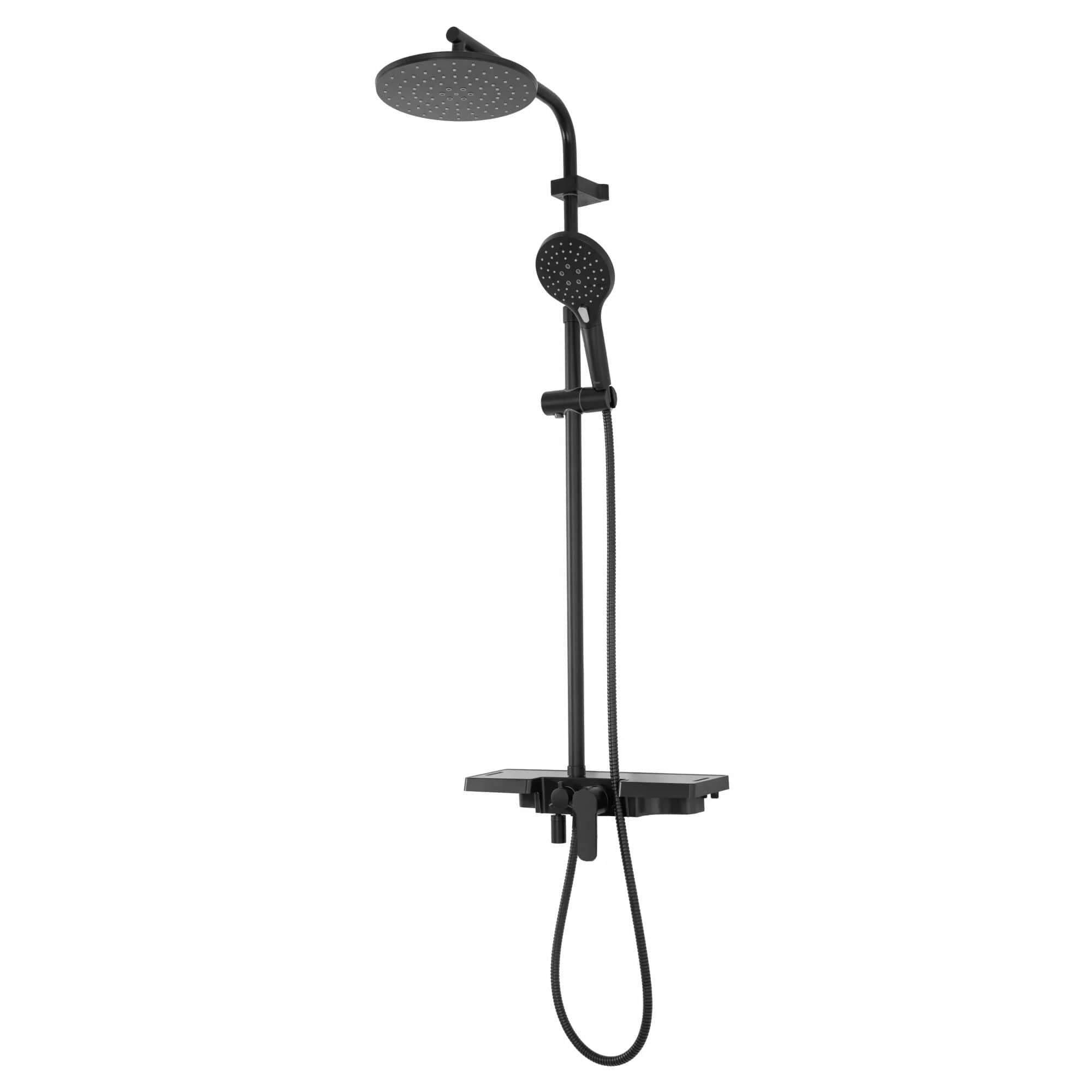 Coloana de dus Rea Santos negru mat