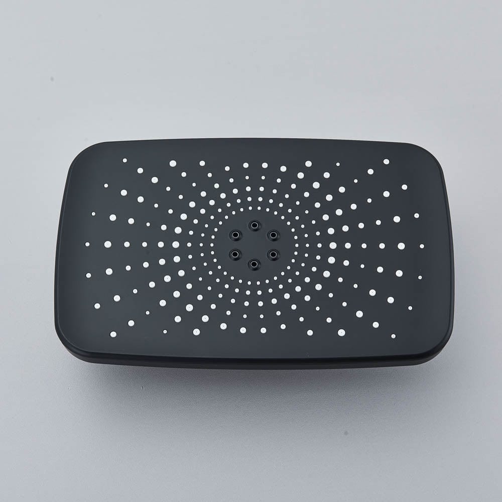 Coloană Duș cu termostat și afișaj de temperatur, negru mat, multiple funcții de curgere, cod 1178