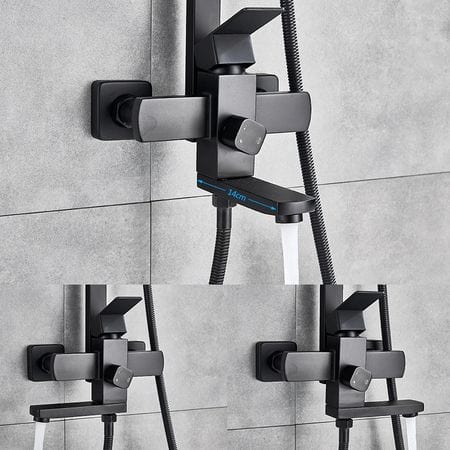 Coloana Dus, cu efect de ploaie, 3 functii de curgere, + SIFON, cod 1236