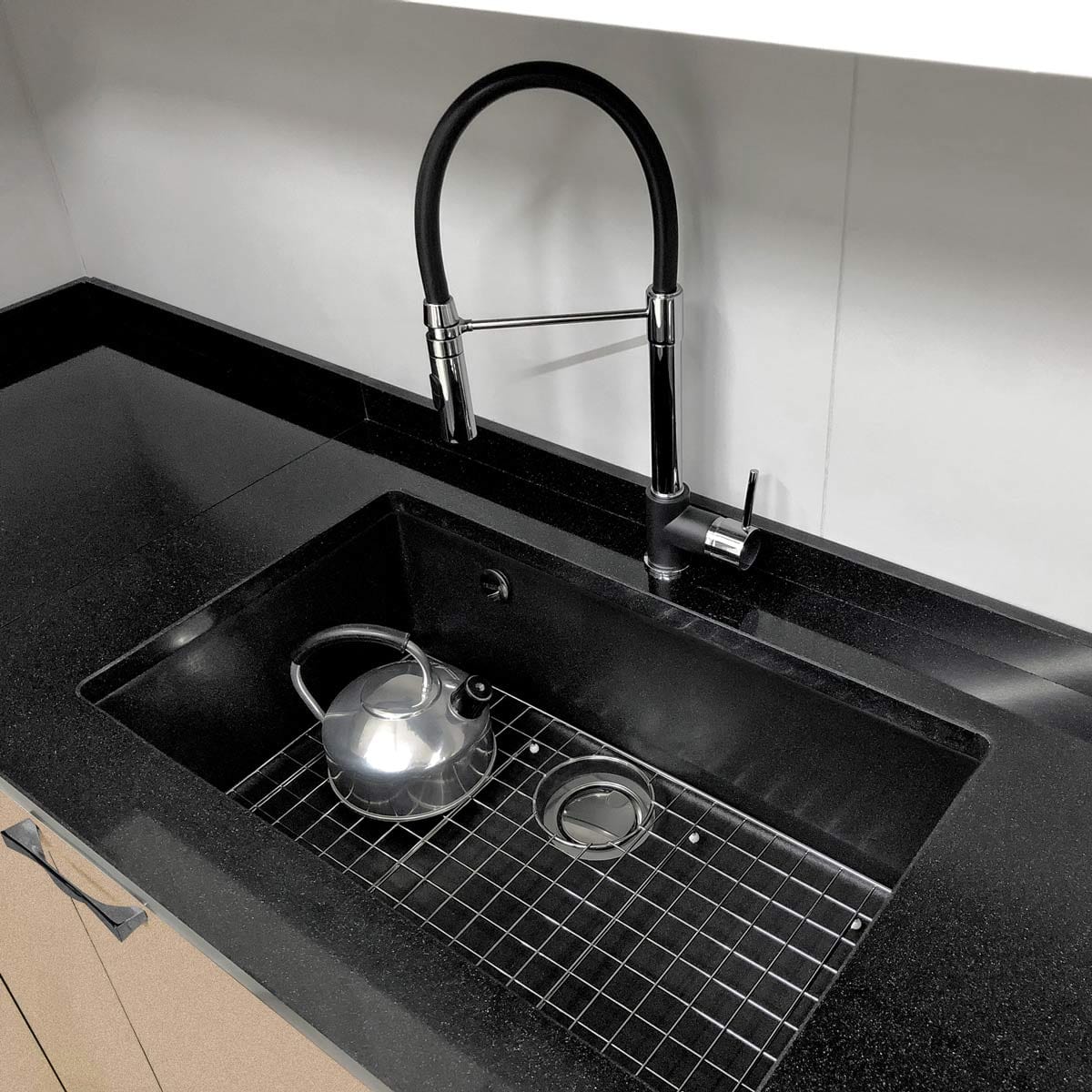 GRATAR PROTECTIE Fund Chiuveta granit / compozit / inox compatibil cu modelul Cube ON7610 si alte chiuvete, cod:6027