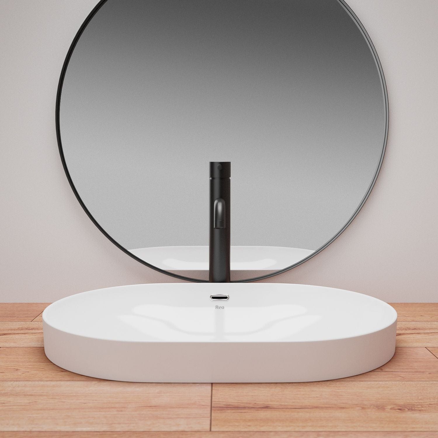 Lavoar încastrat Rea Arleta alb