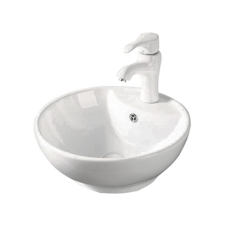 Lavoar pe blat Caliope, Fluminia, alb, 45 x 45 cm