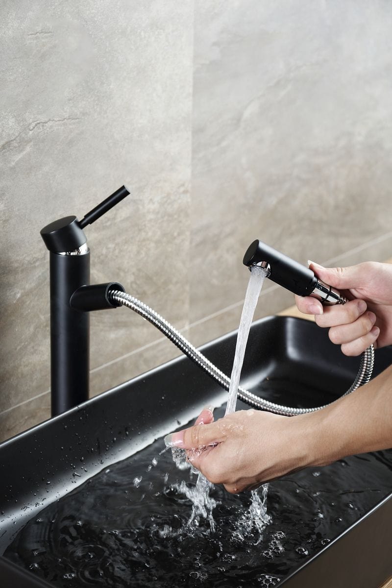 Lavoar pe blat Rea Denis negru mat