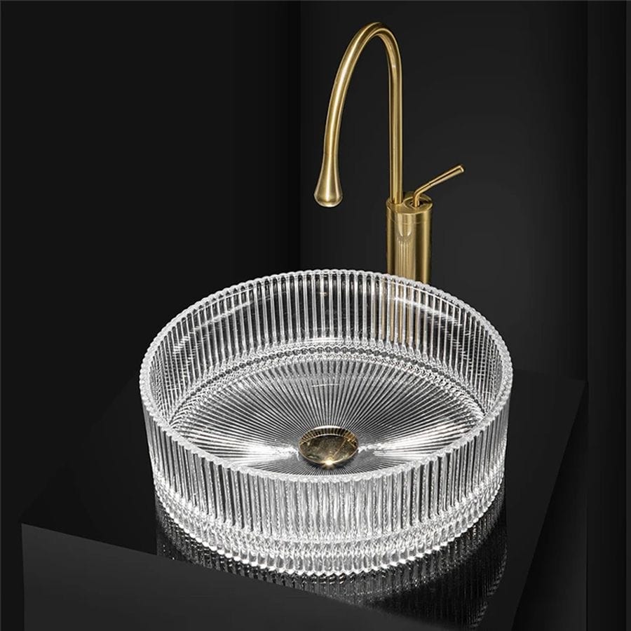 Lavoar pe blat Rea Ingrid, 39.5 cm, transparent