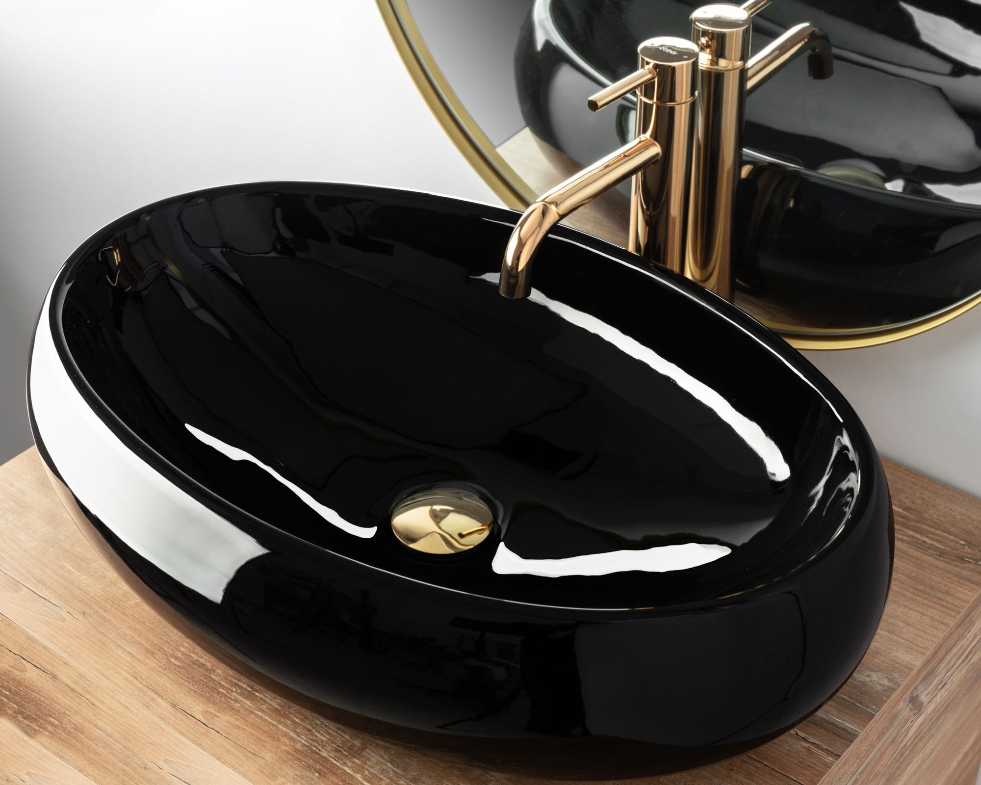 Lavoar pe blat Rea Melania negru