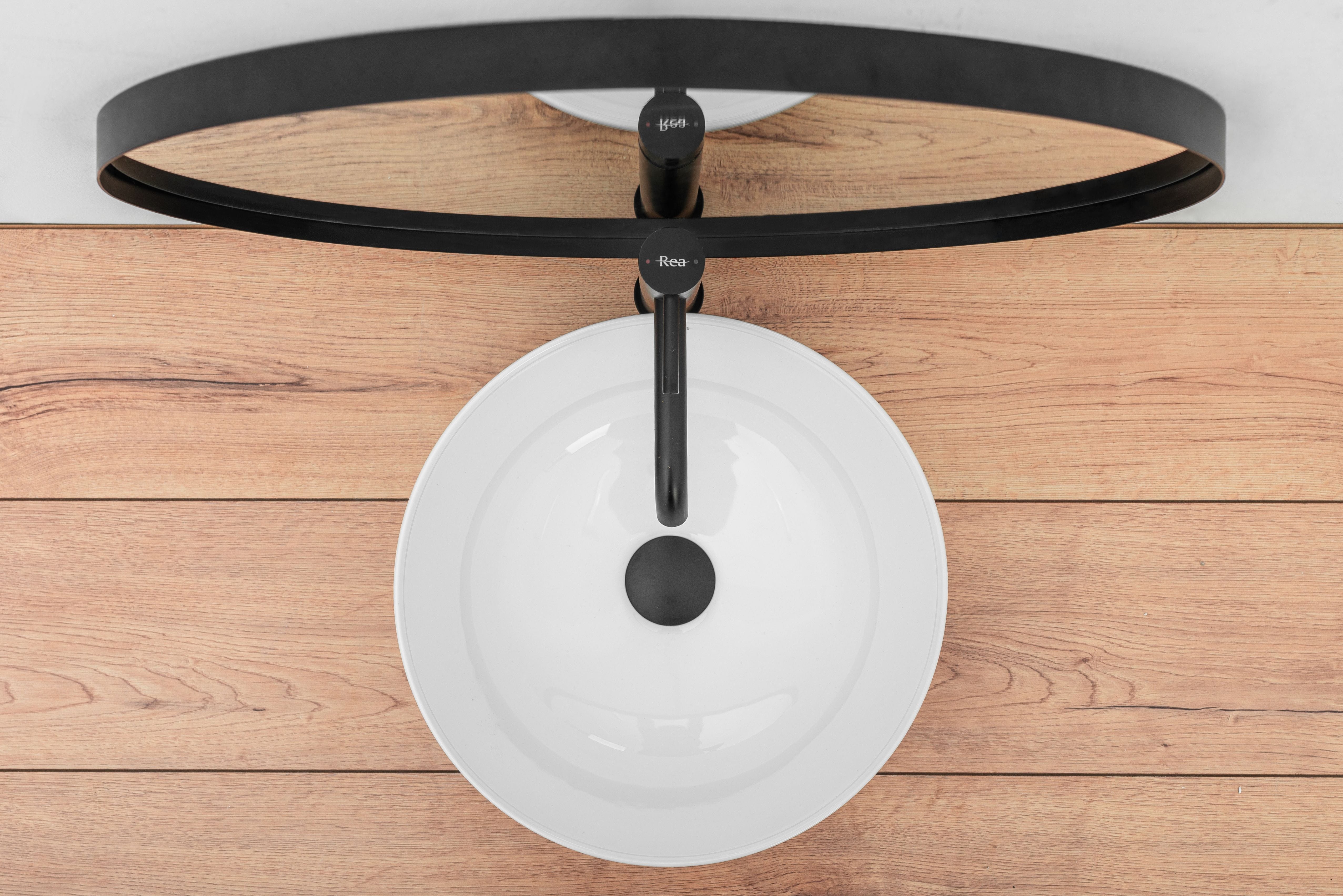 Lavoar pe blat Rea Stella alb