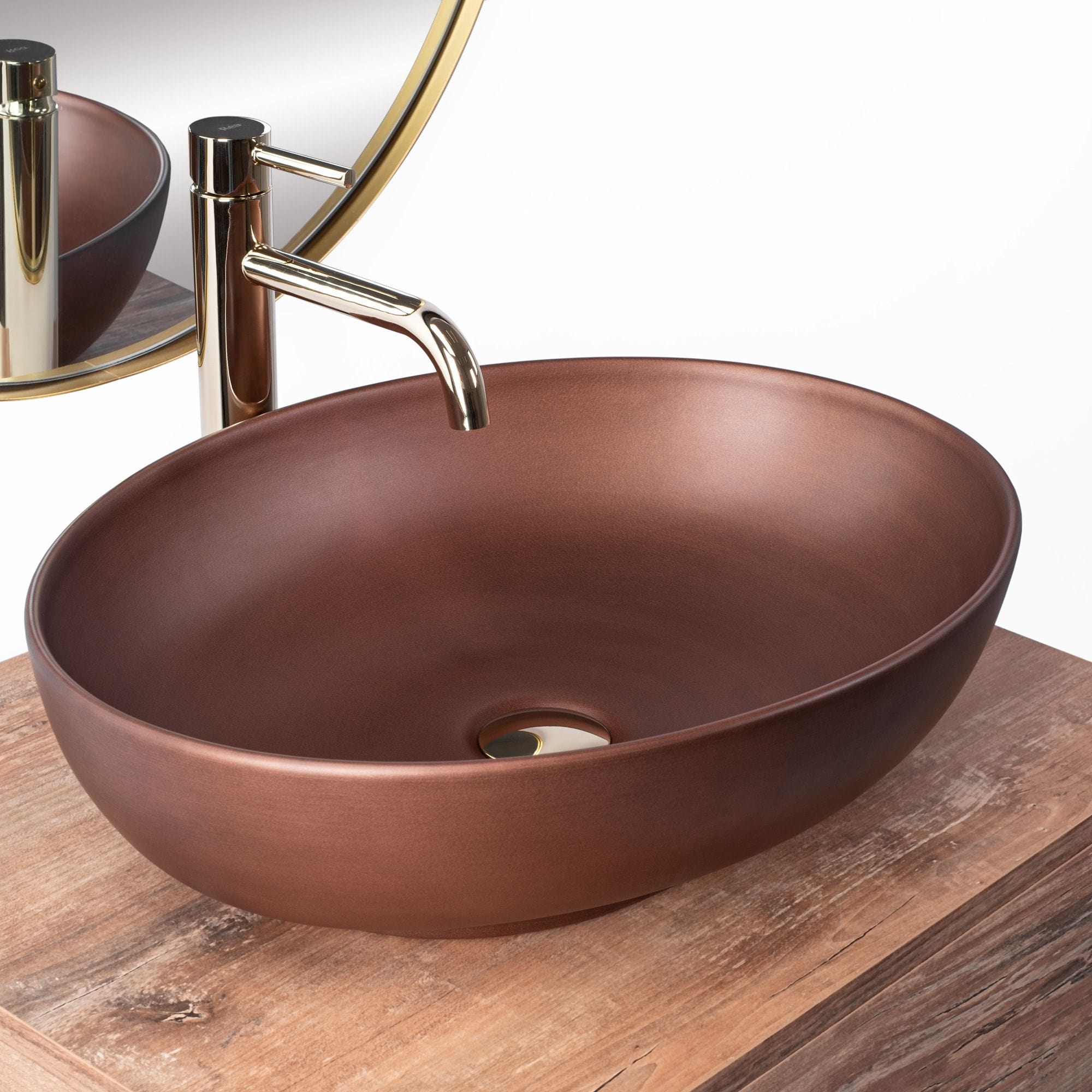 Lavoar pe blat Rea Villa Copper