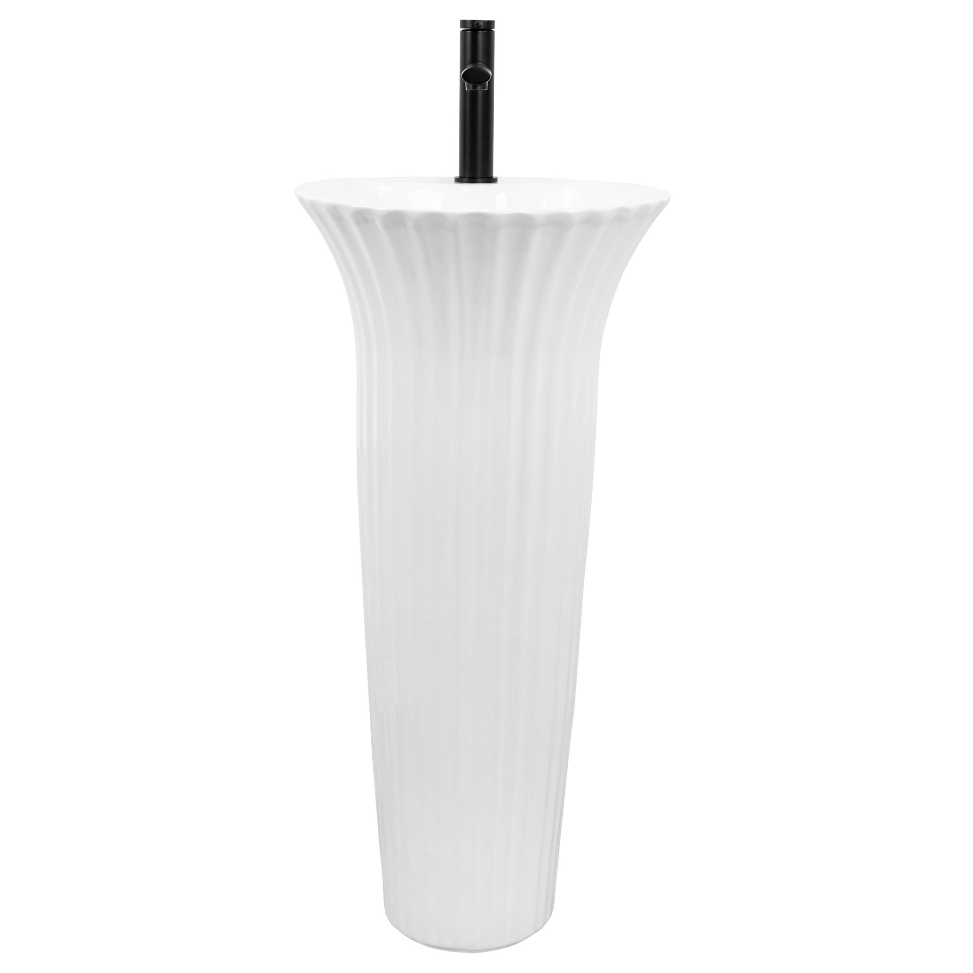 Lavoar stativ ceramic Rea Hope, 40 cm, alb