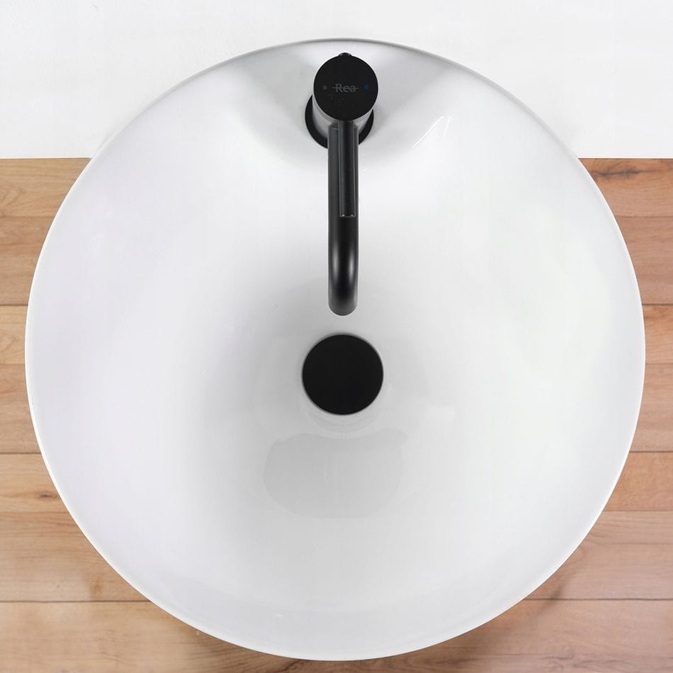 Lavoar stativ Rea Agnes alb