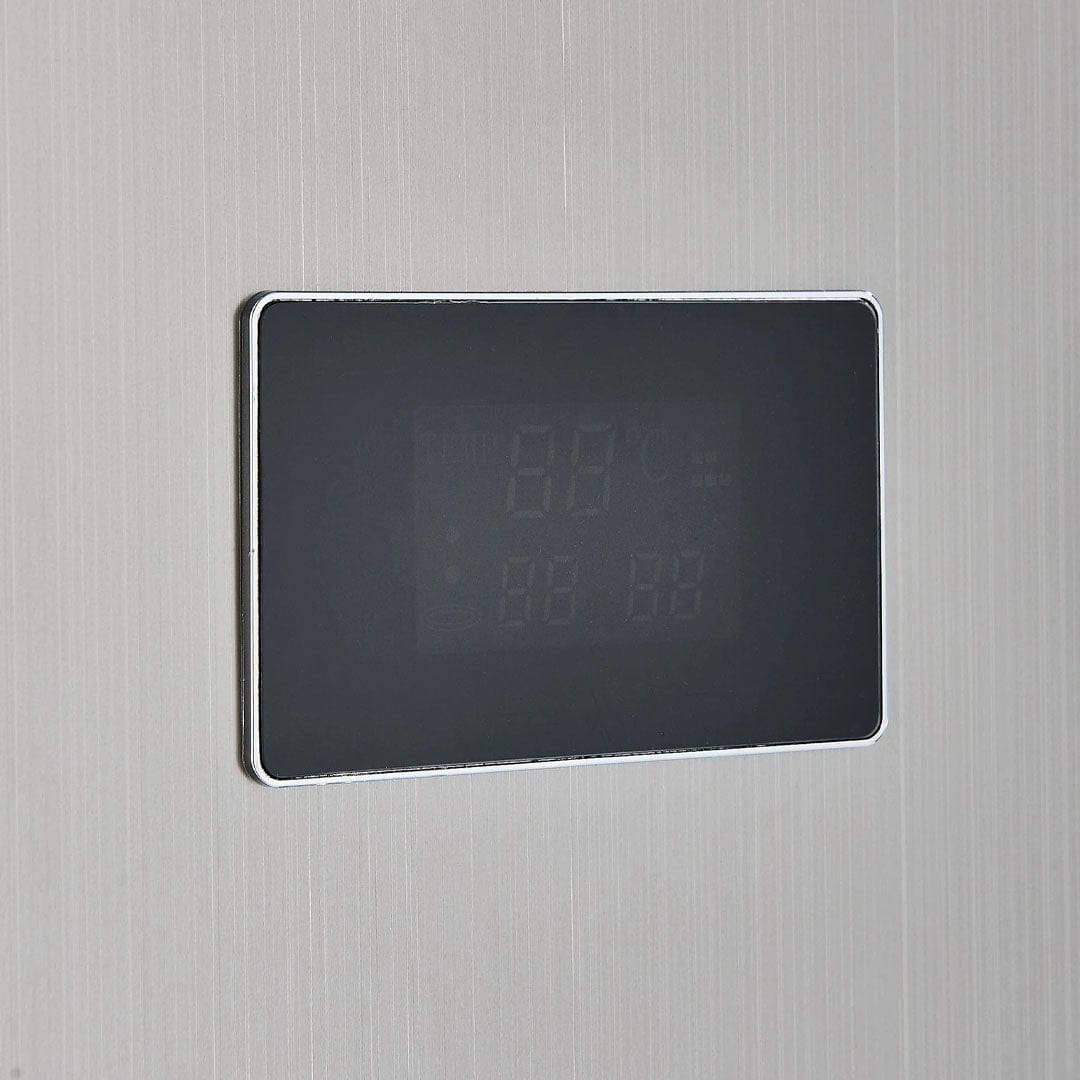 Panel de Dus cu LED, efect de ploaie si jeturi cu masaj, argintiu, cod 1611