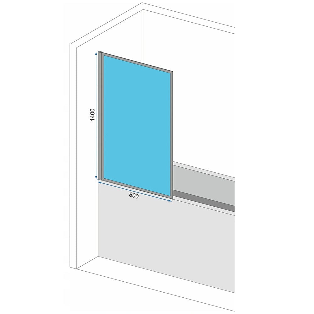 Paravan de cadă, Rea, Elegant, 80 x 140 cm, auriu periat