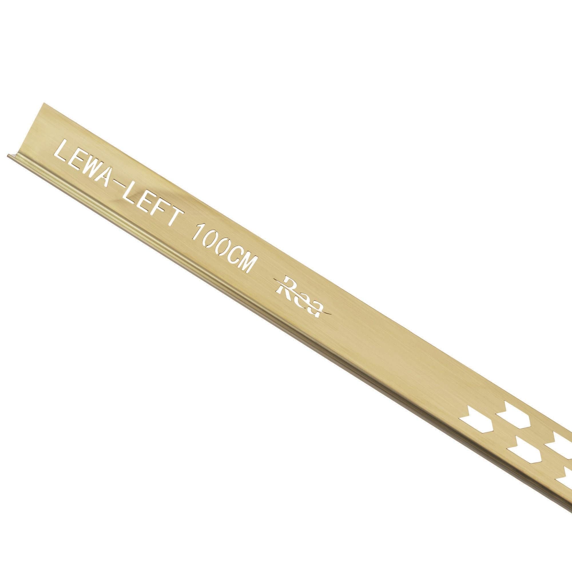 Profil de panta cadita de dus Rea, auriu periat, 100 cm