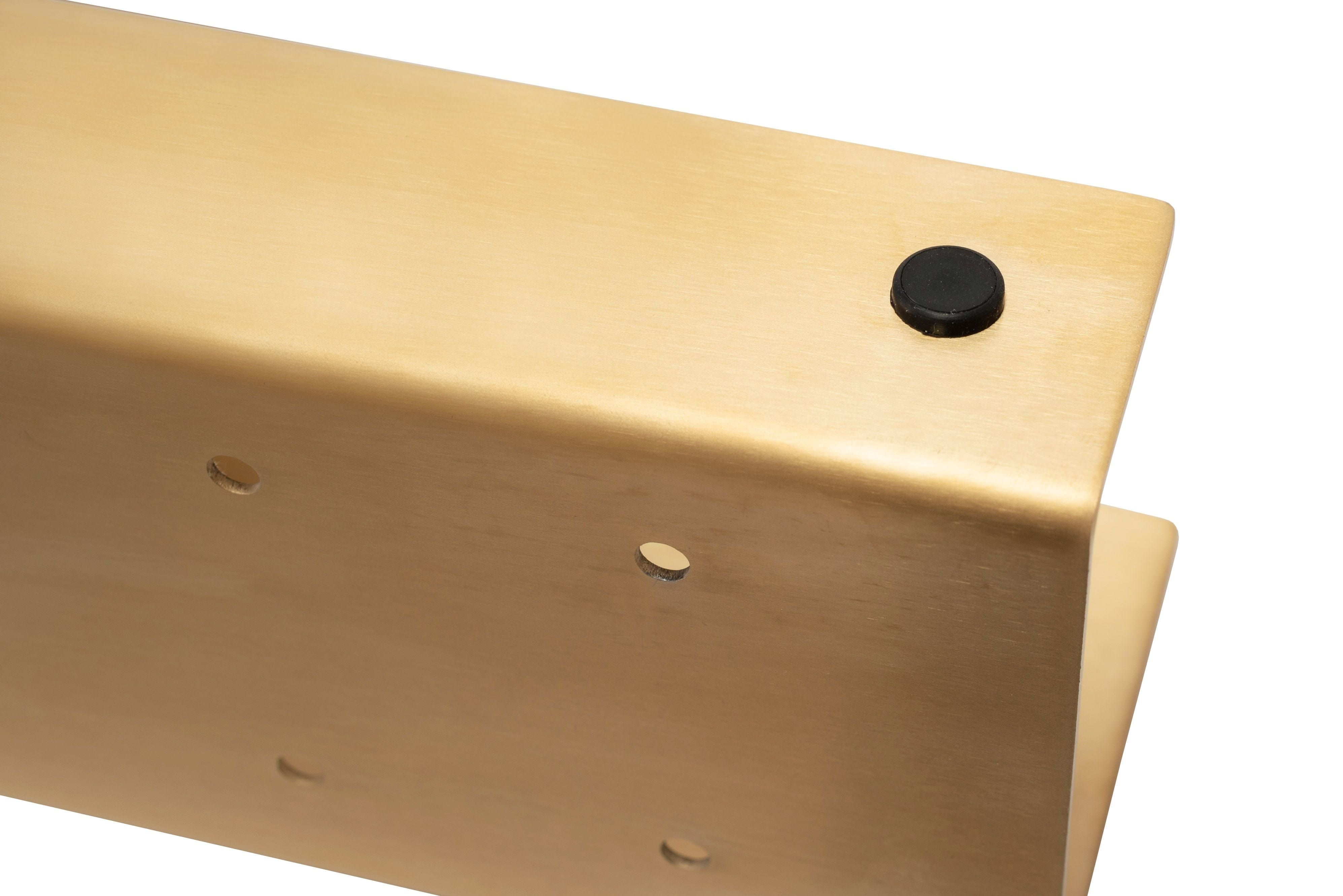 Raft cabină de duș Rea Tori, auriu periat