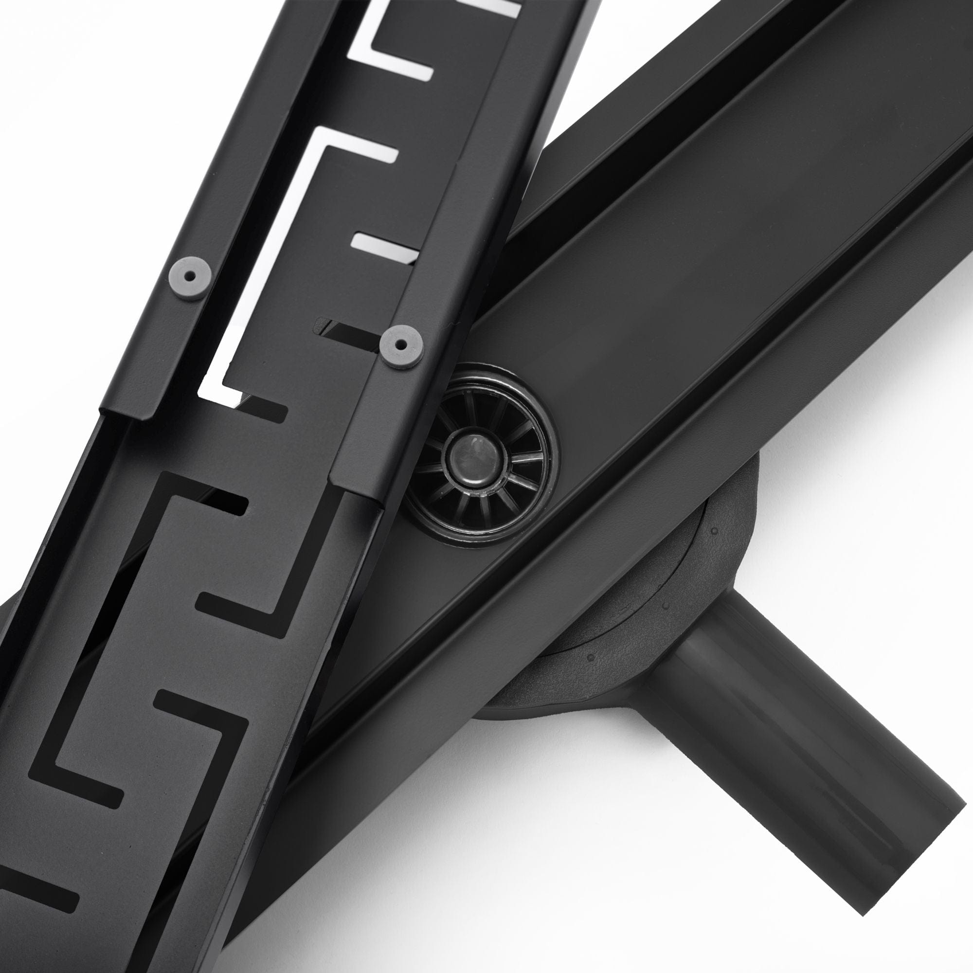 Rigolă de duș Rea Greek Pro, negru mat, 90 cm