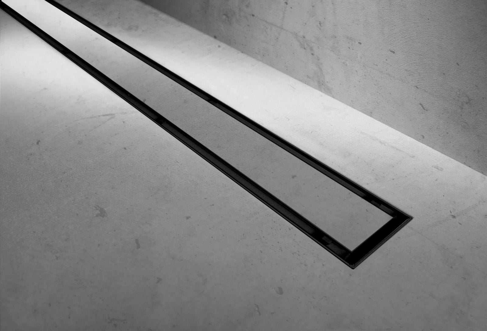 Rigolă de duș Rea Neo Pure Pro, negru, 50 cm