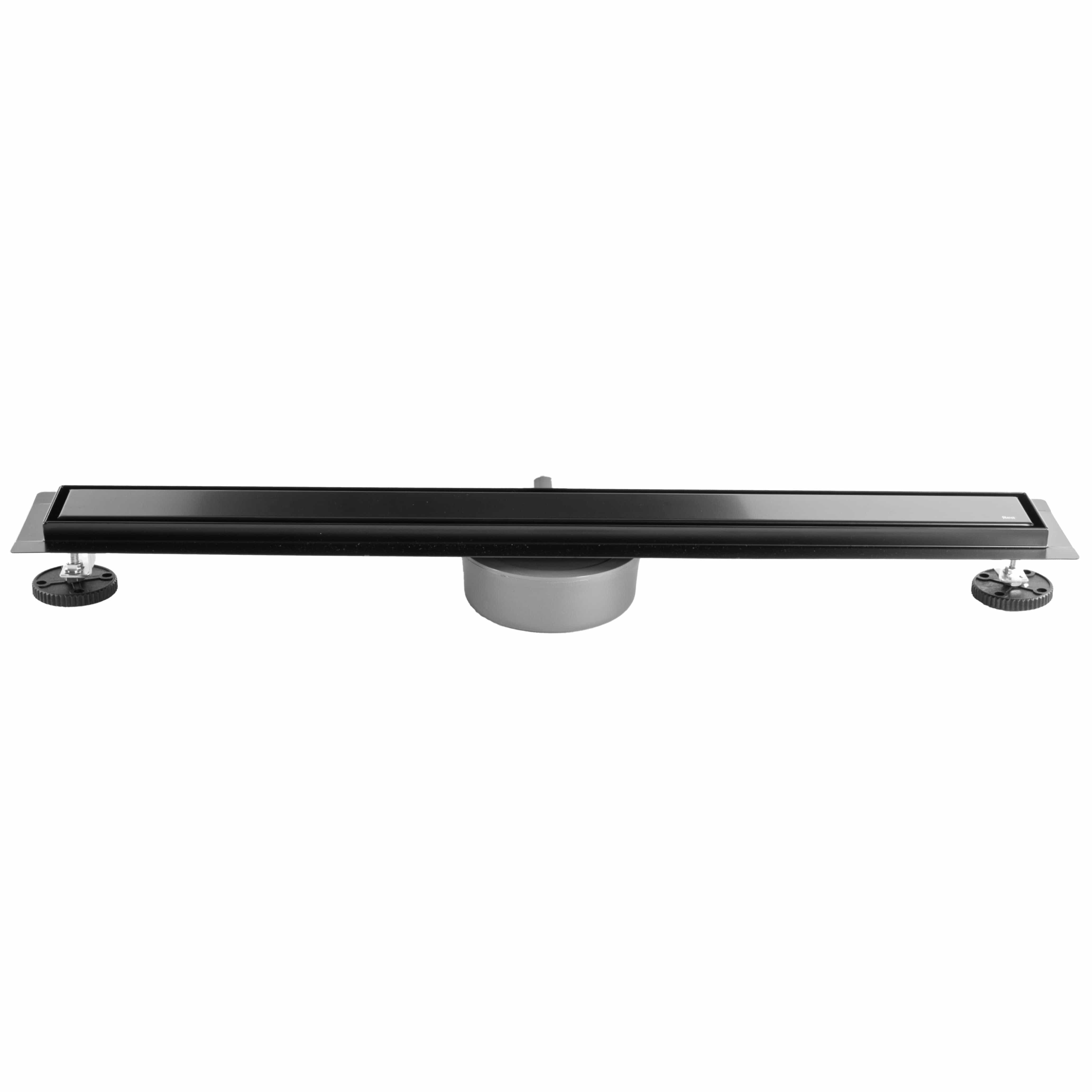 Rigolă de duș Rea Neox, negru, 70 cm