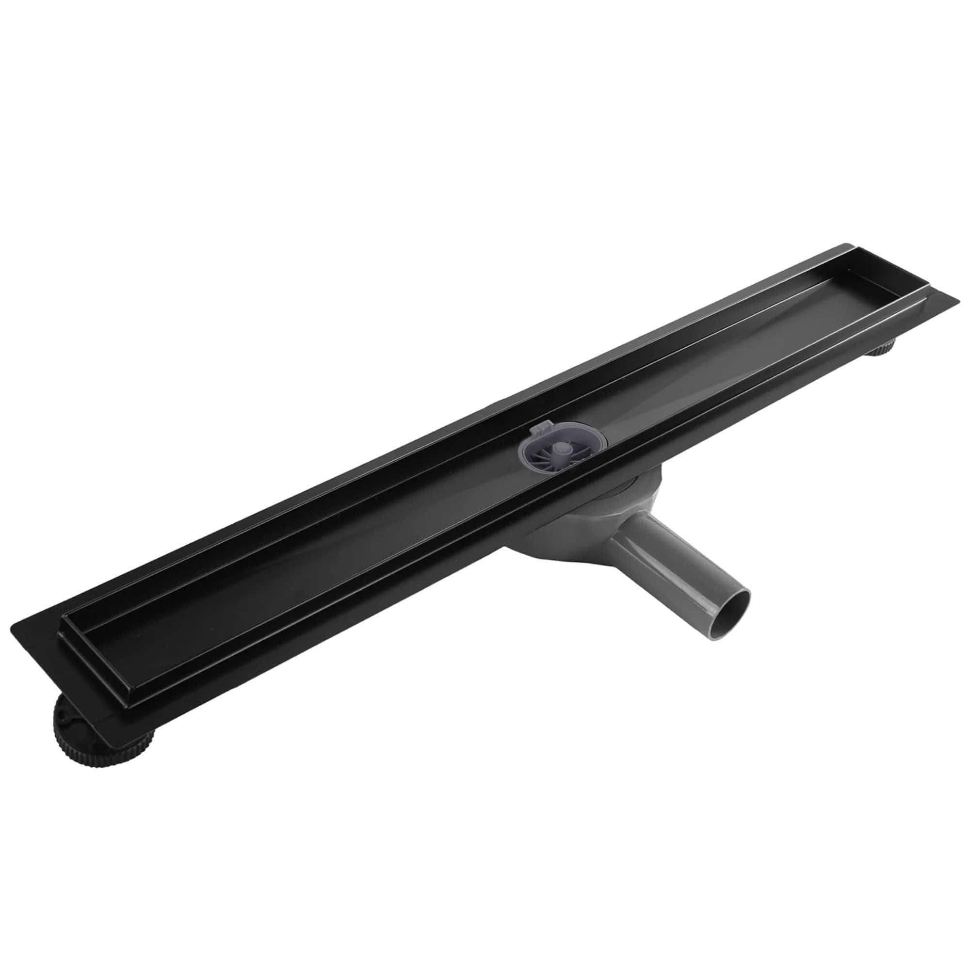 Rigolă de duș Rea Neox, negru, 80 cm