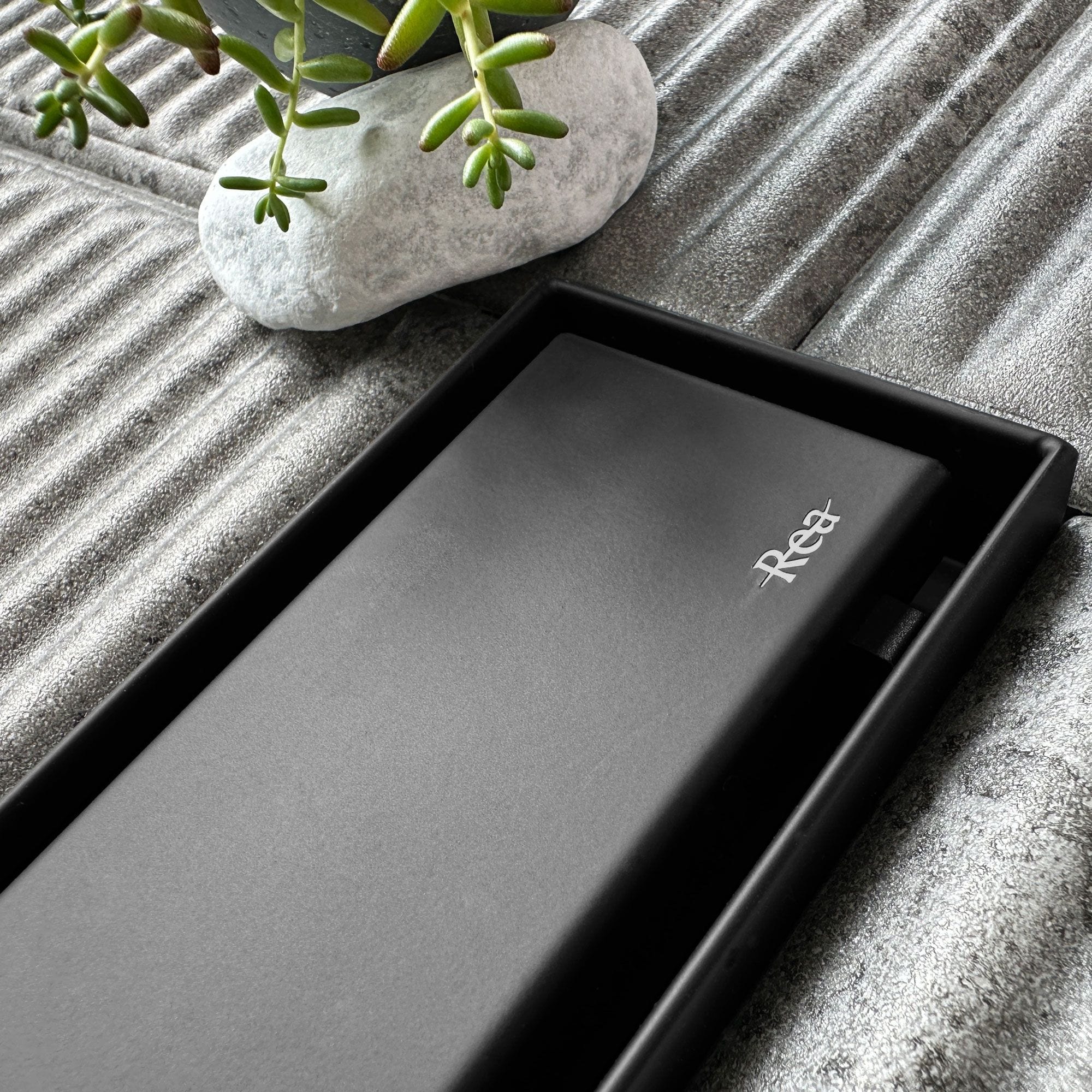 Rigolă de duș Rea Neox, negru, 90 cm