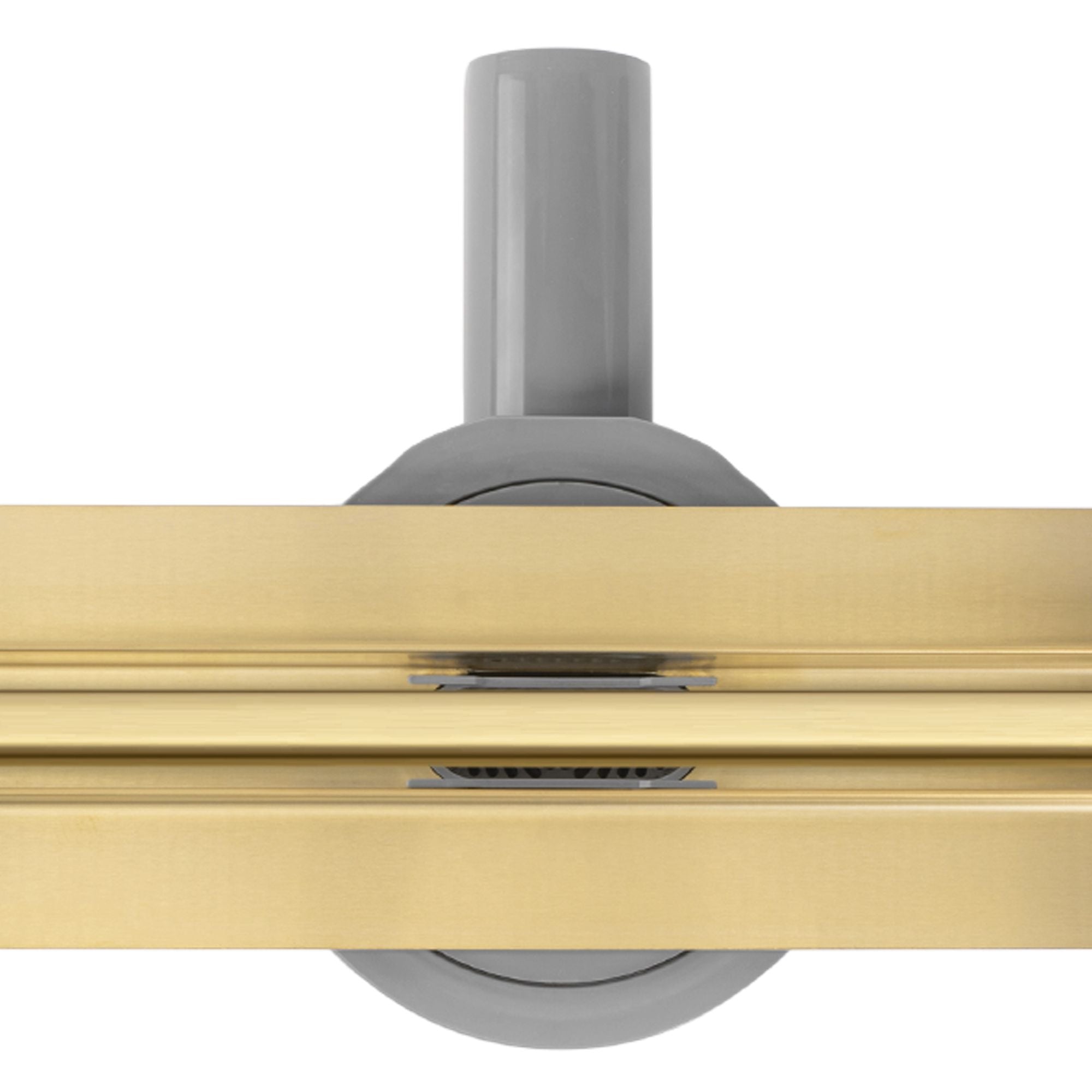 Rigolă de duș Rea Neox Slim, auriu periat, 90 cm