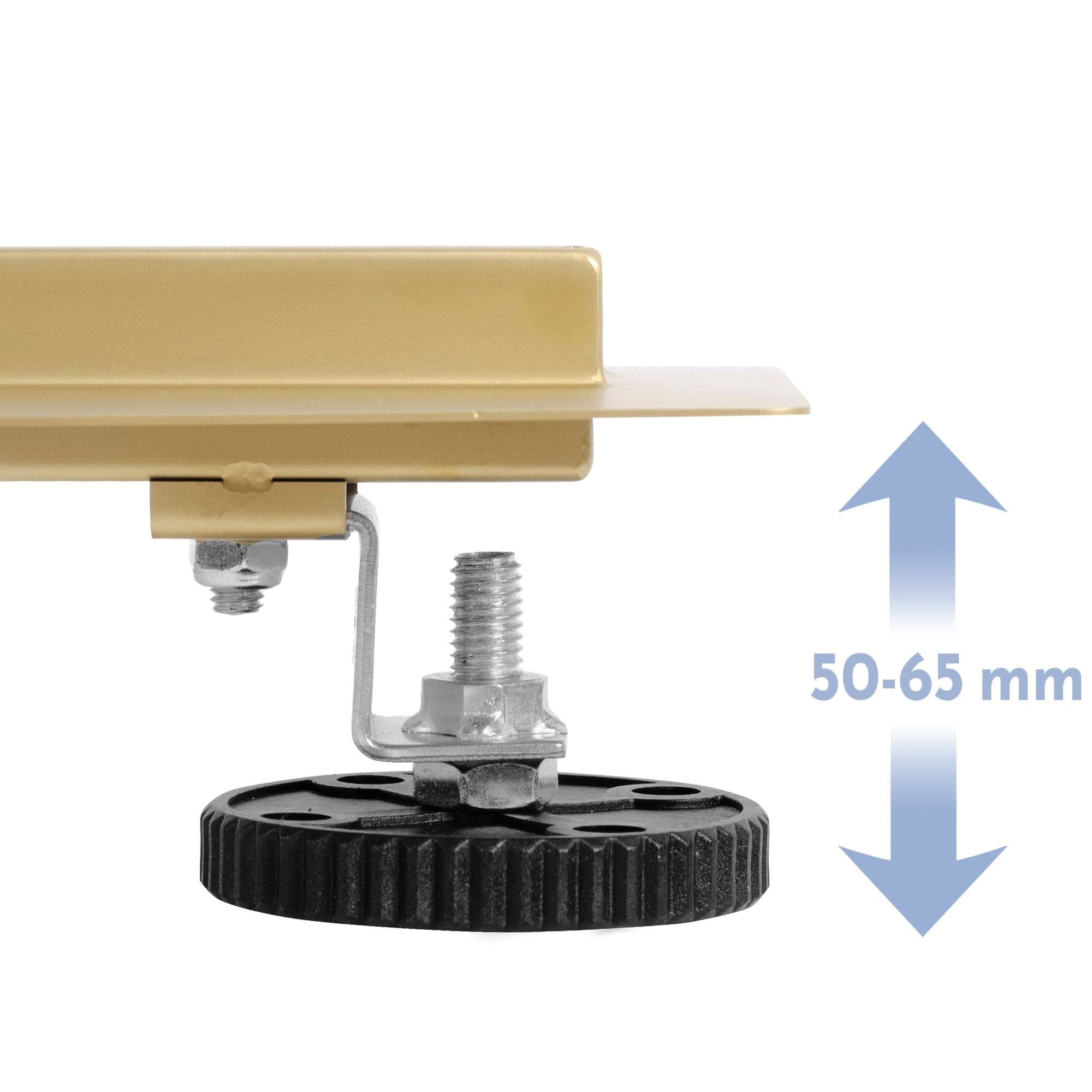 Rigolă de duș Rea Neox Slim Pro, auriu, 60 cm