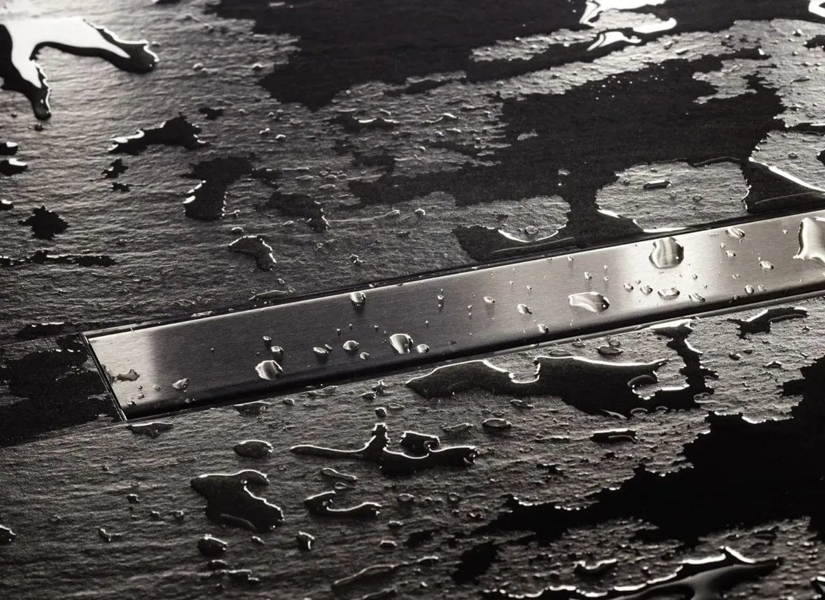 Rigolă de duș Rea Pure Neo, nichel, 80 cm