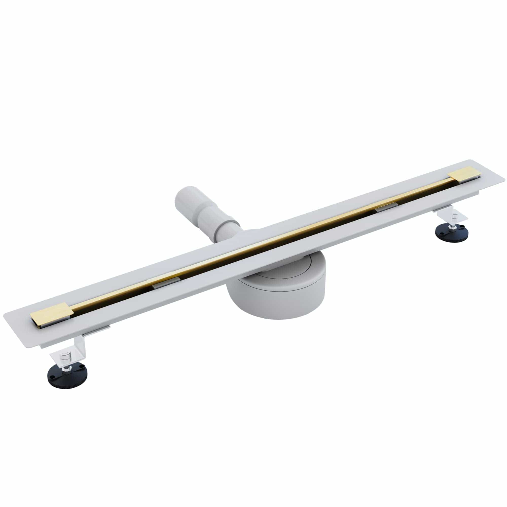 Rigolă de duș Rea Ultra Slim, auriu, 60 cm