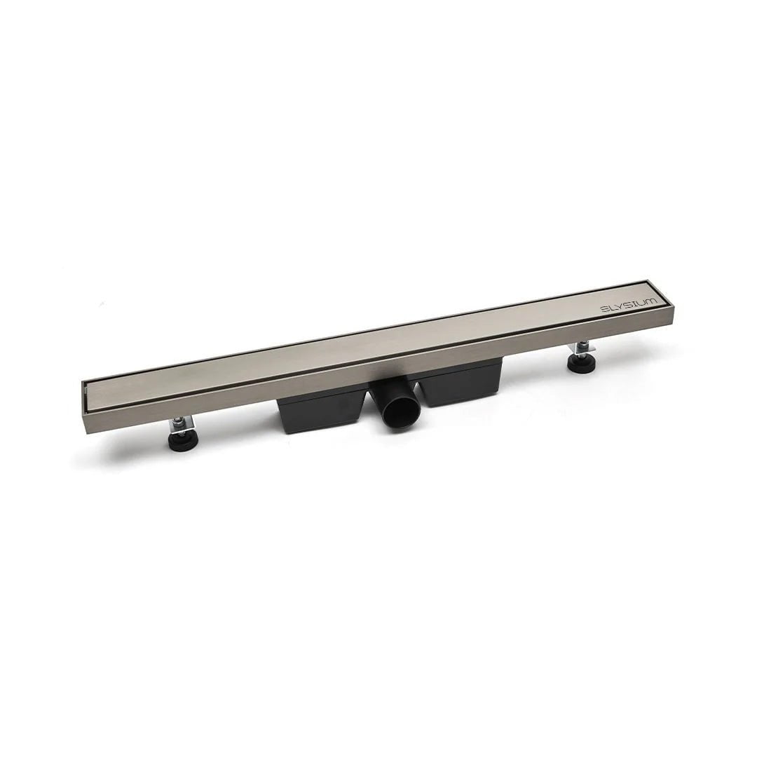 Rigola de dus Elysium Aquatrap, faiantabila, din otel inoxidabil, 60 cm, argintiu nichelat