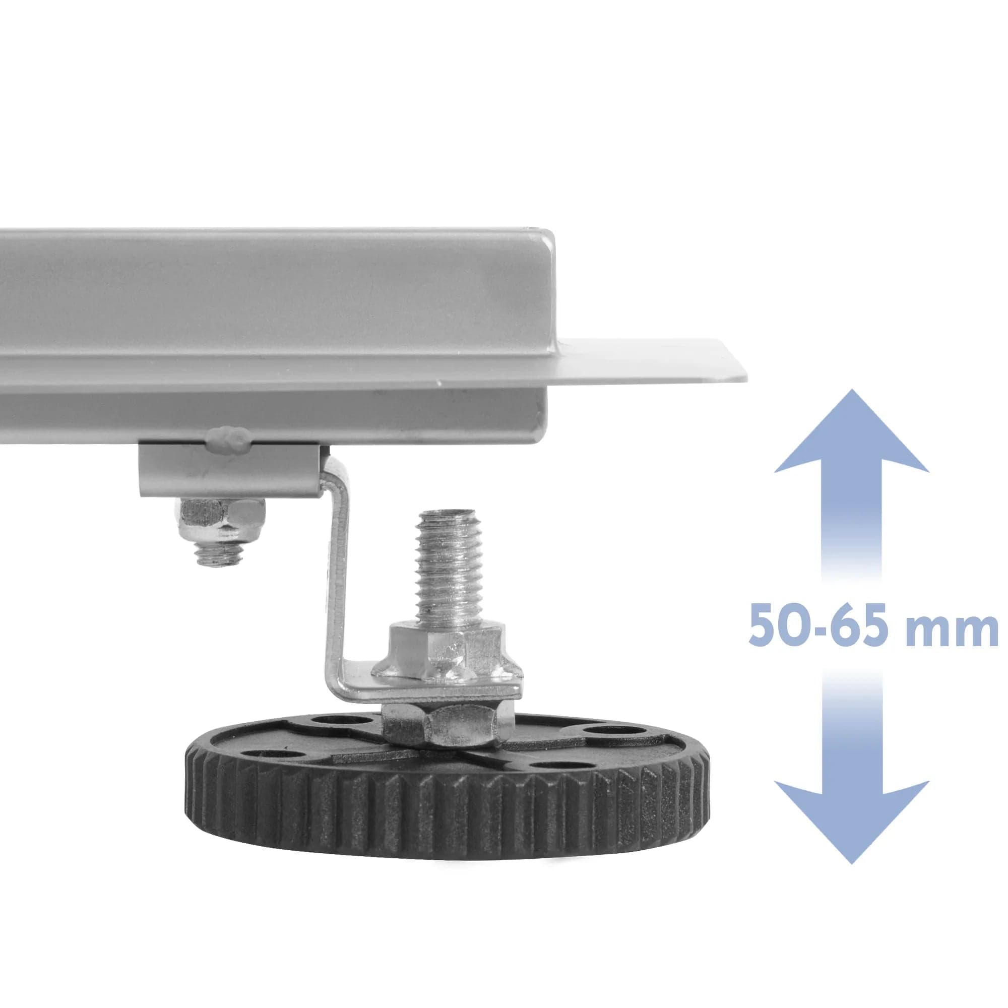 Rigola de dus Rea Neox Slim Pro, 50 cm, argintiu
