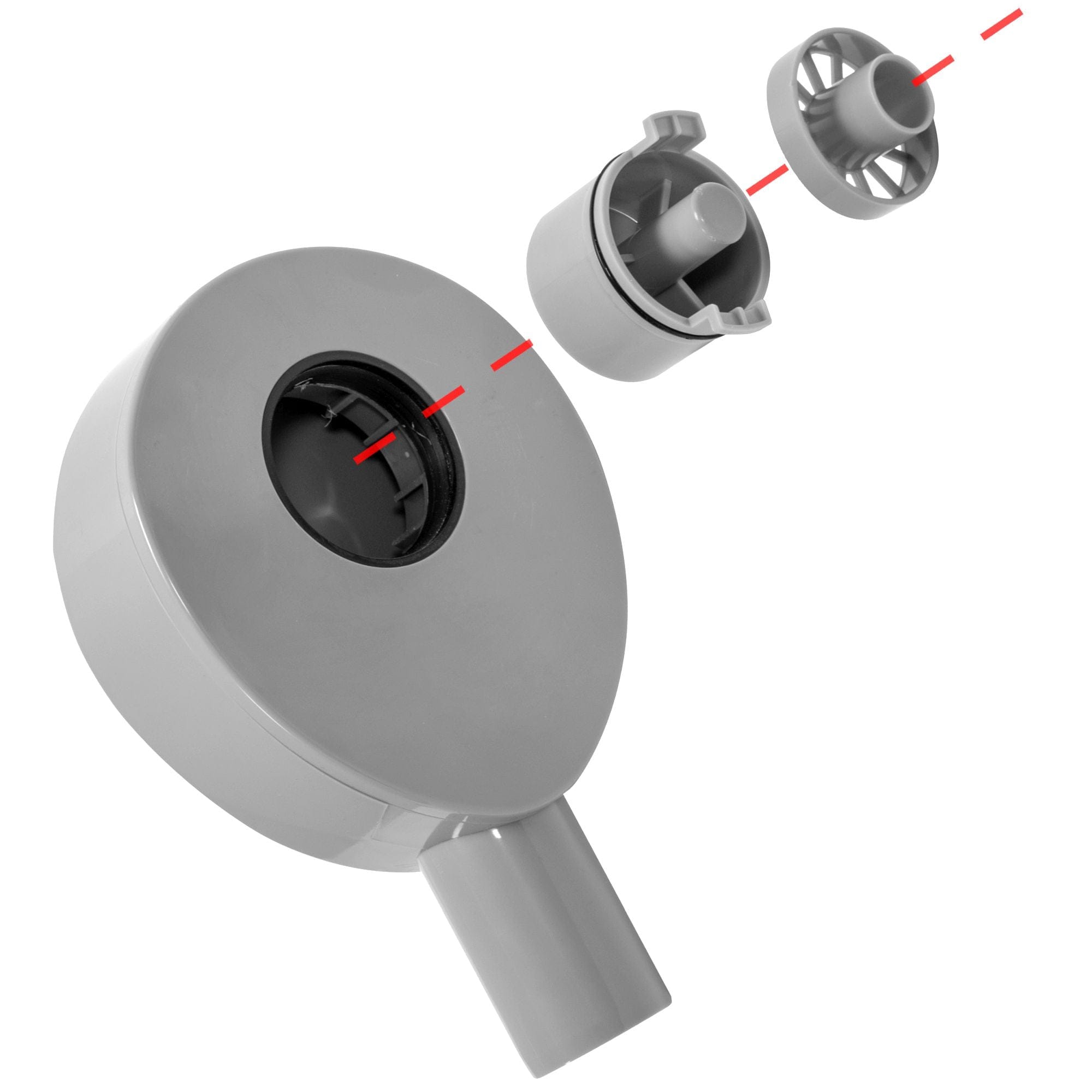 Rigolă pentru duș Rea Greek Pro Mirror 60 cm aurie