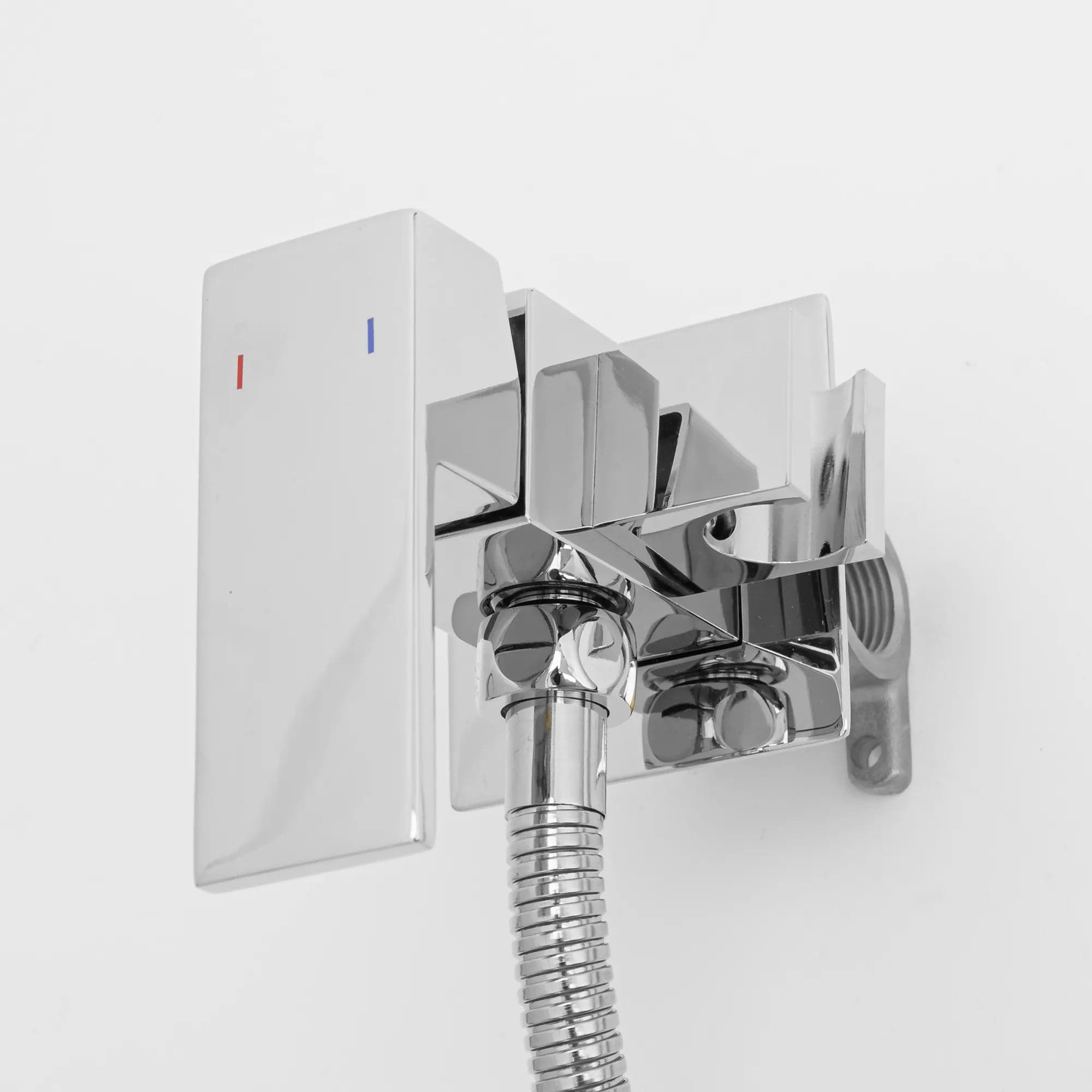 Robinet tip duș intim Fenix, argintiu lucios