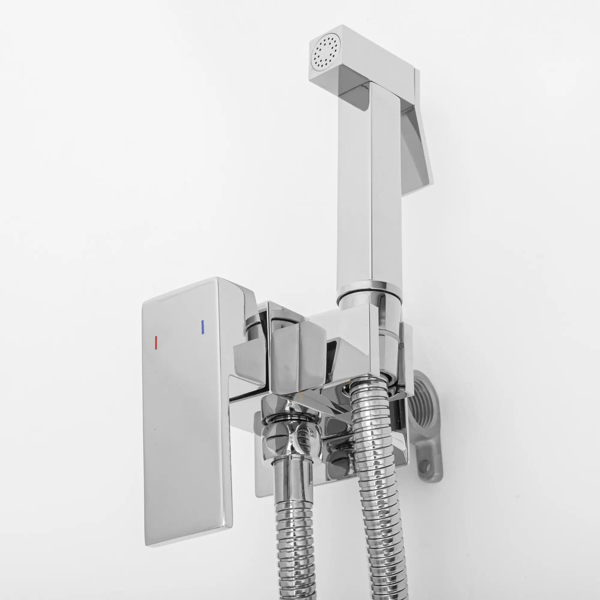 Robinet tip duș intim Fenix, argintiu lucios