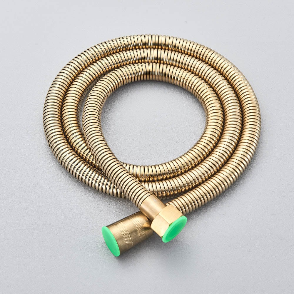 Robinet tip dus intim pentru bideu sau wc cu doua intrari, auriu mat, cod 1451