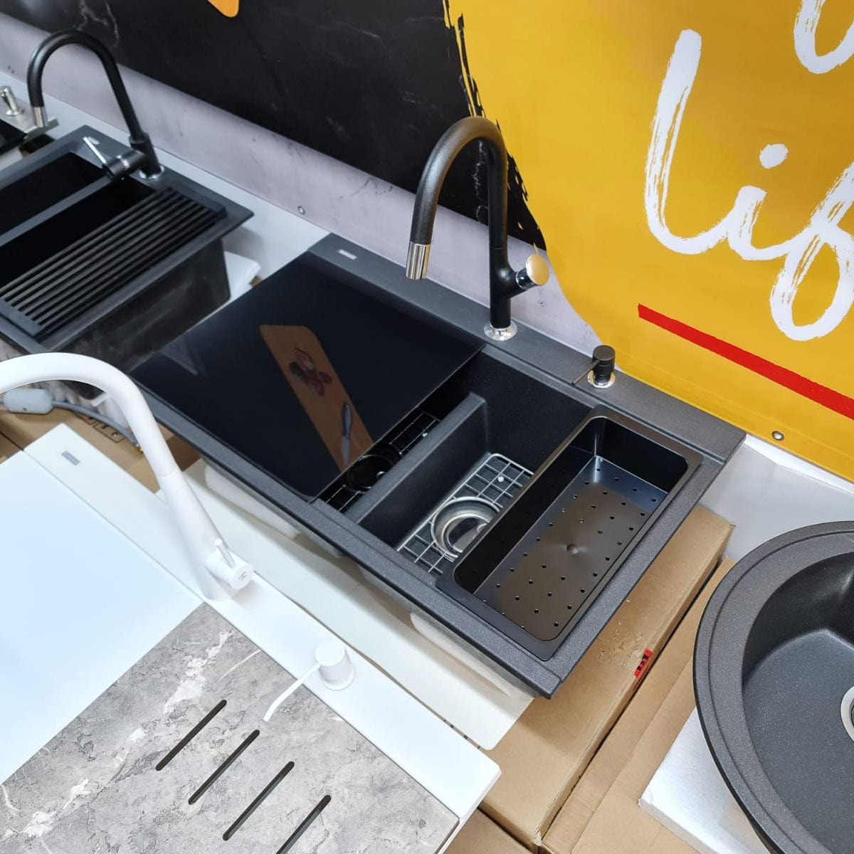 Scurgator pentru chiuveta ABS Tip Tavita Perforata 423*180*80mm, cod 6039