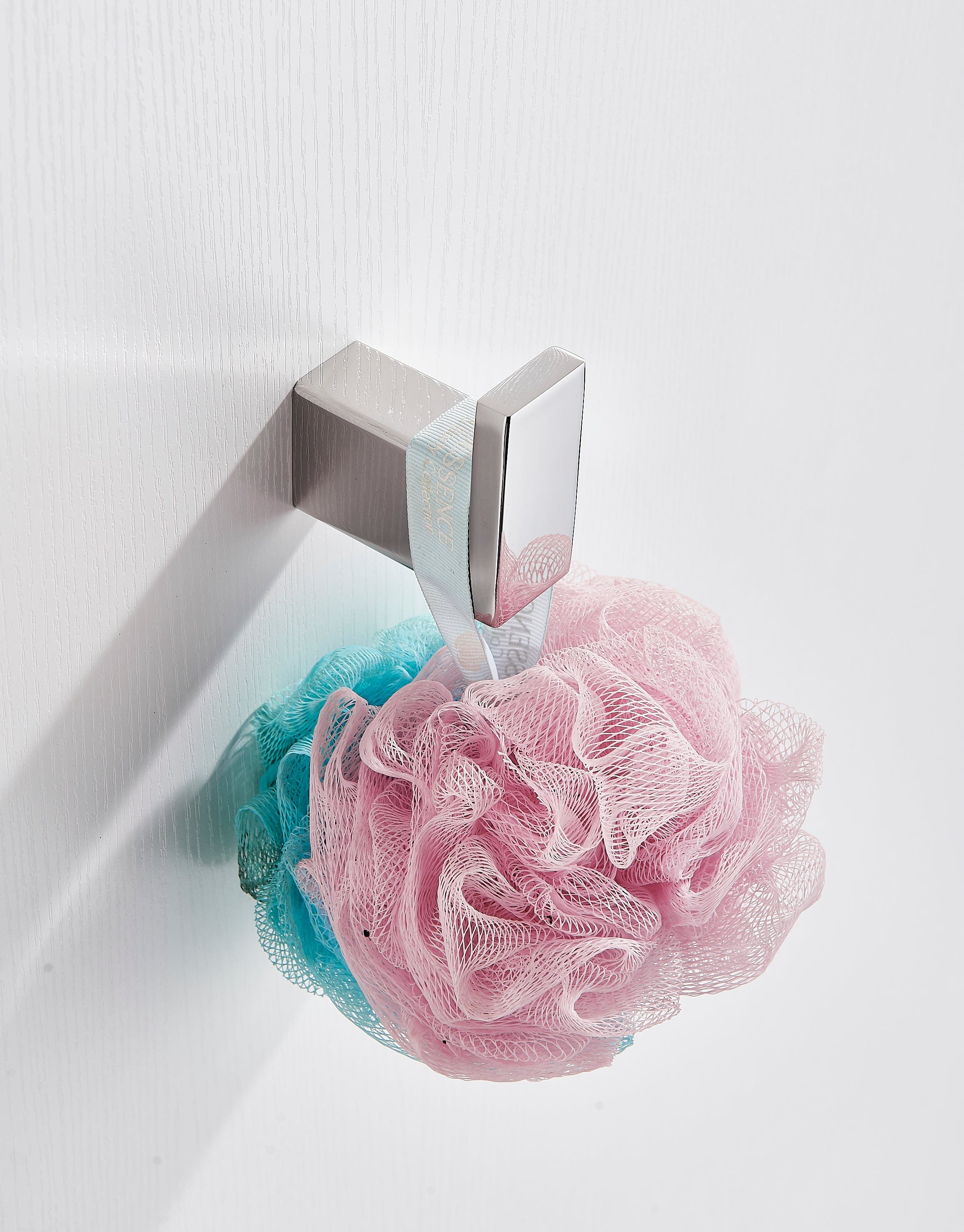 Set accesorii baie, argintiu cromat, 4 piese, cod 1273