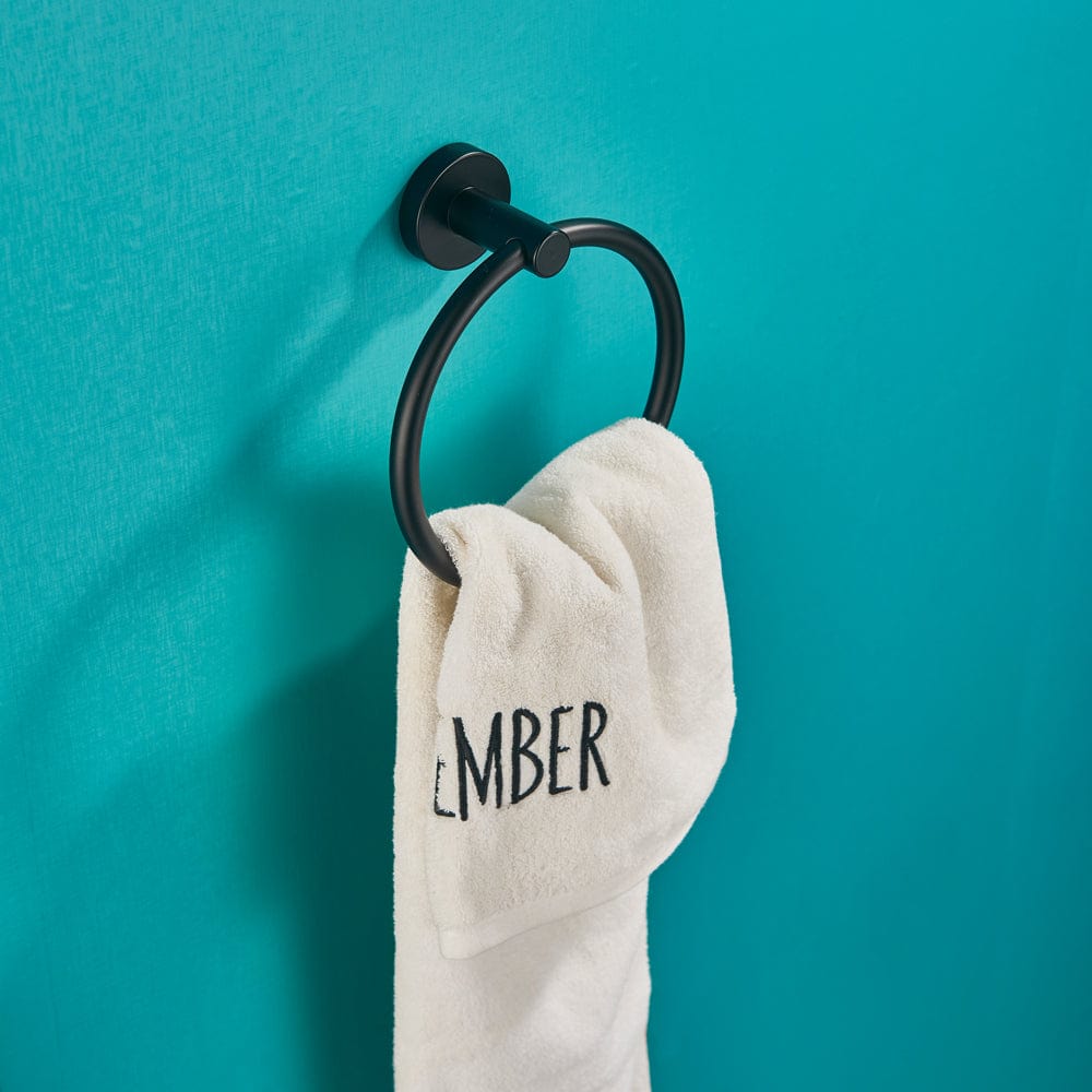 Set accesorii baie, negru mat, 4 piese, cod 1547