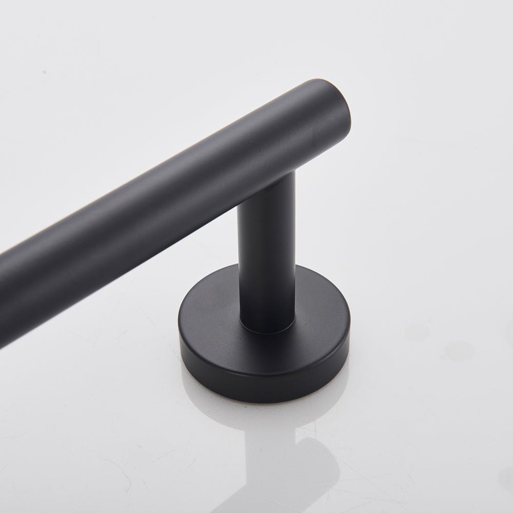 Set accesorii baie, negru mat, 4 piese, cod 1547