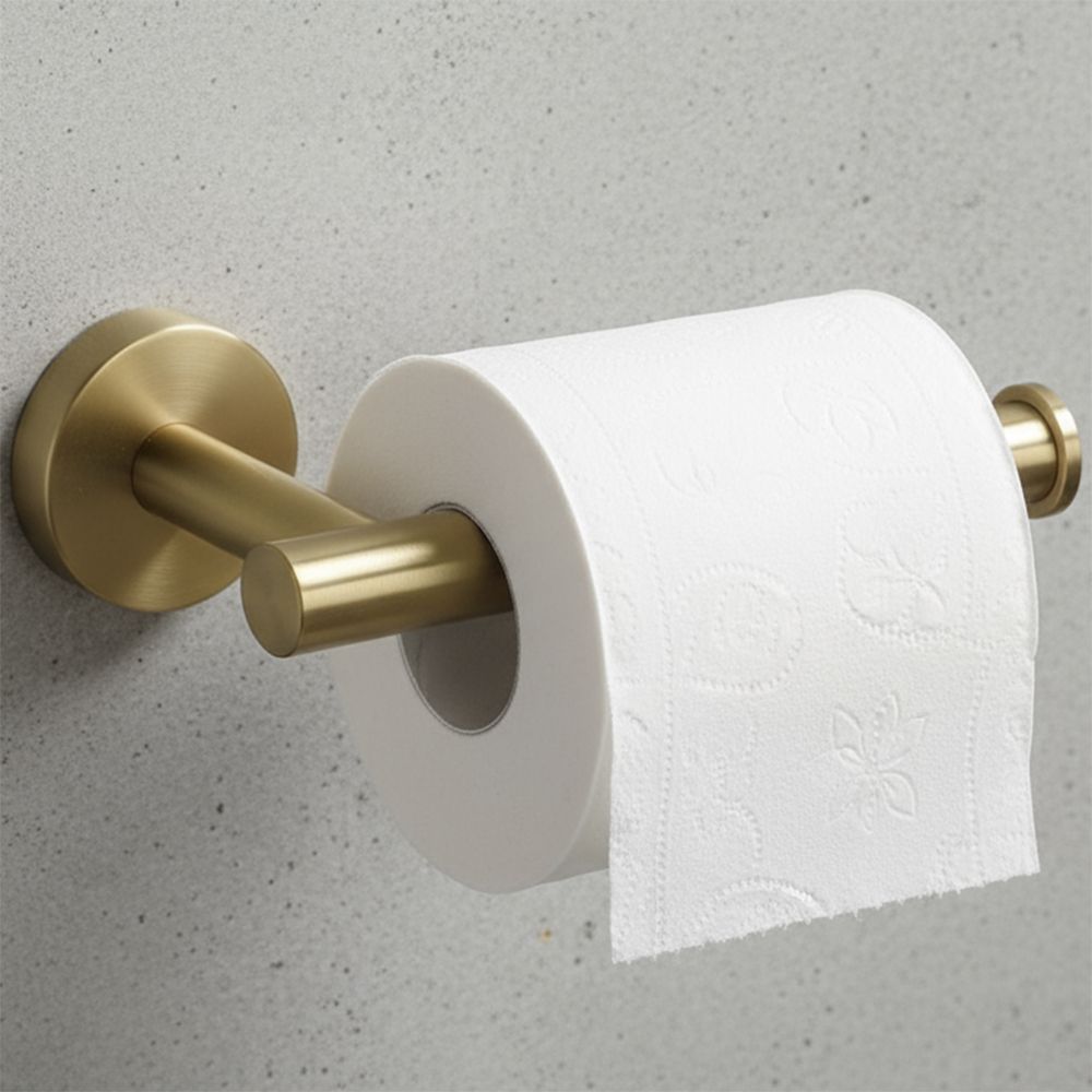 Set accesorii pentru baie Rea Ari, auriu periat, 4 piese