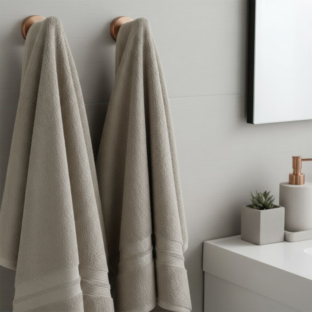 Set accesorii pentru baie Rea Ari, cupru periat, 4 piese