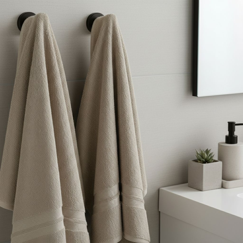 Set accesorii pentru baie Rea Ari, negru lucios, 4 piese