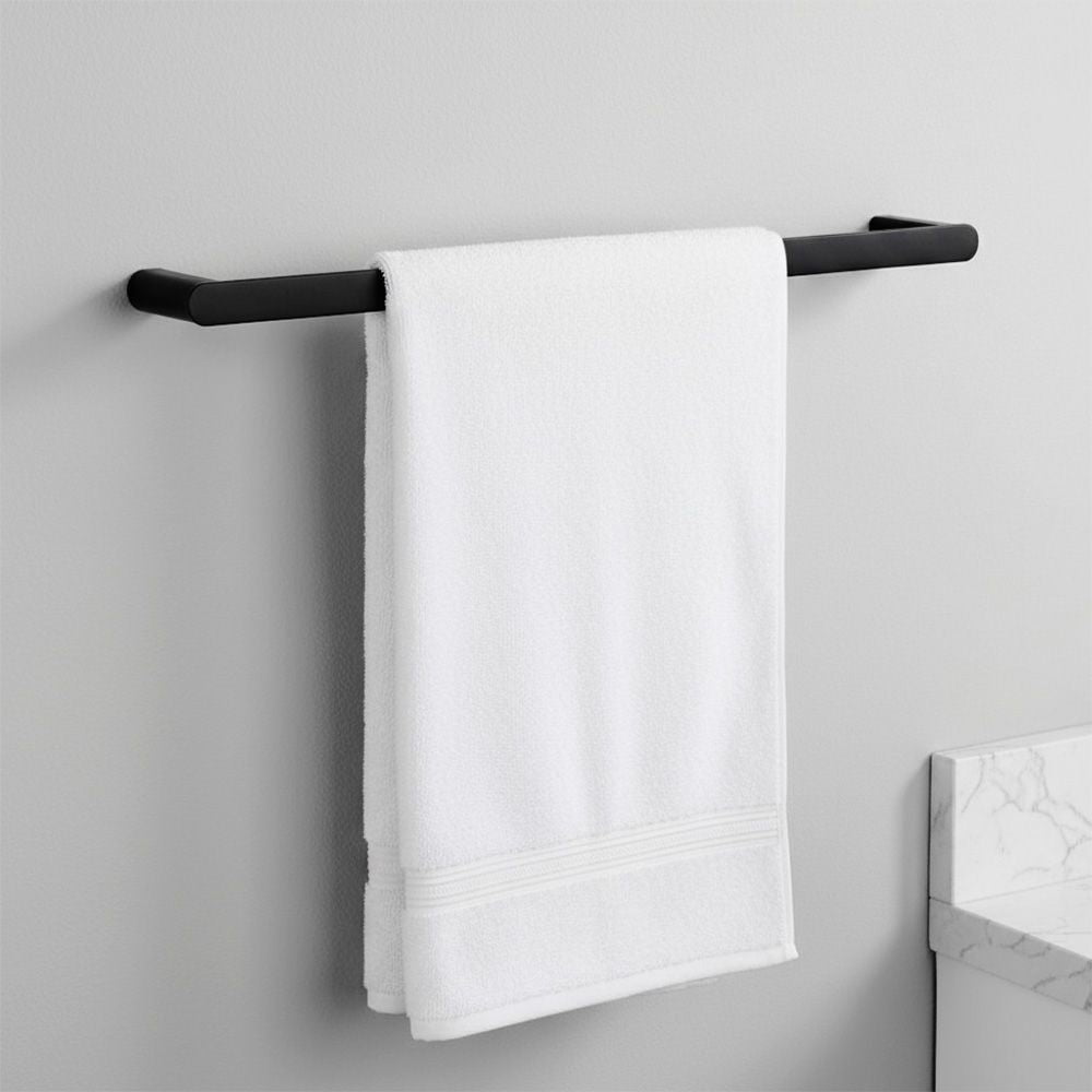 Set accesorii pentru baie Rea Mati, negru mat, 4 piese