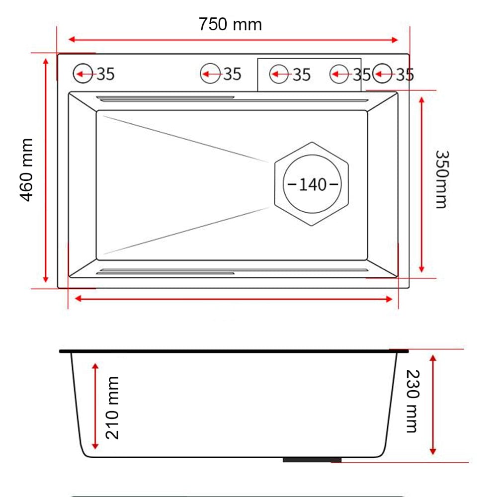 Set chiuvetă bucătărie, multifuncțională, baterie cu duș de pulverizare extractibil, 3 funcții de curgere, display digital și baterie specială pentru apă purificată + accesorii incluse, COD 1001