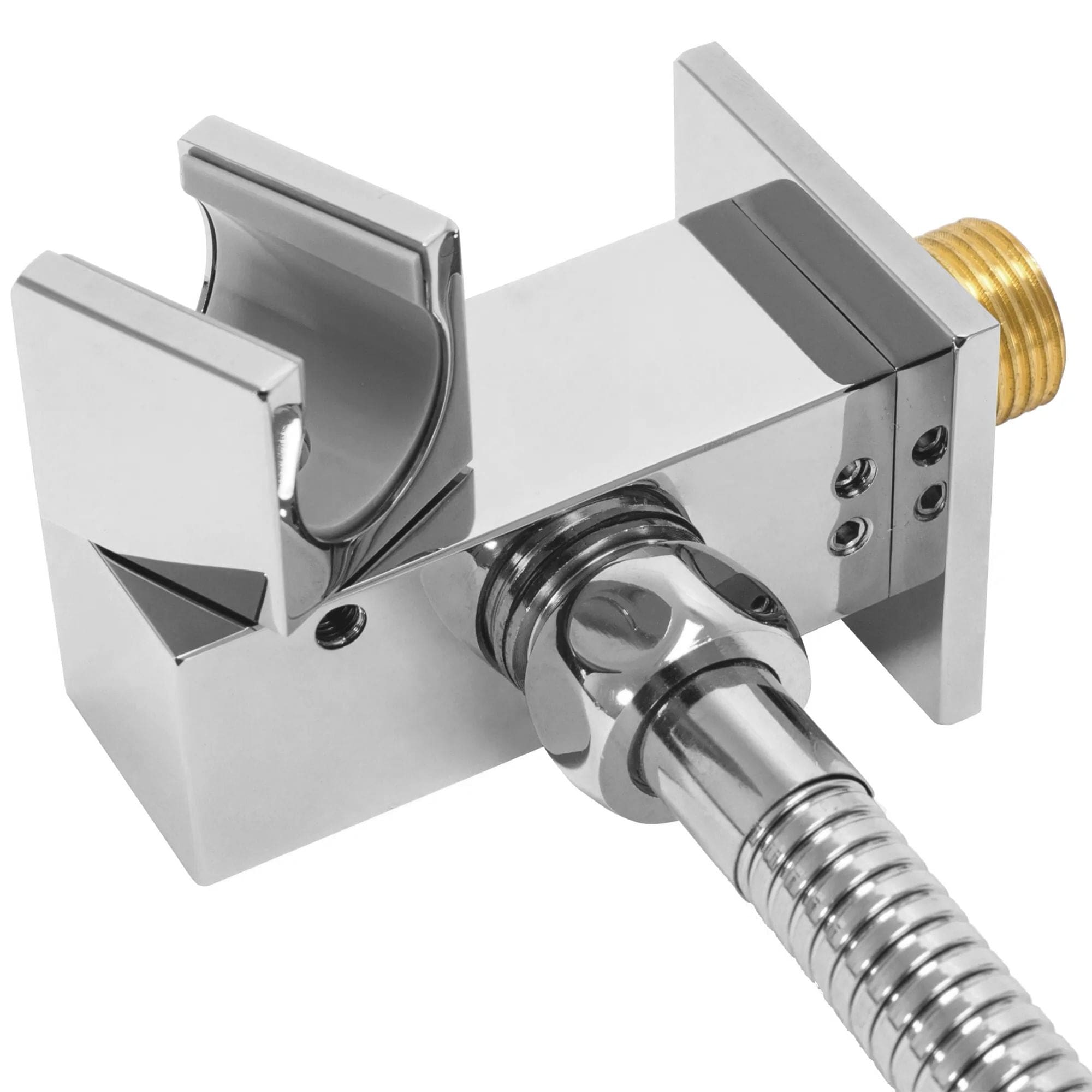 Set de duș încastrat Rea Fenix Davis crom cu termostat și 2 funcții de curgere