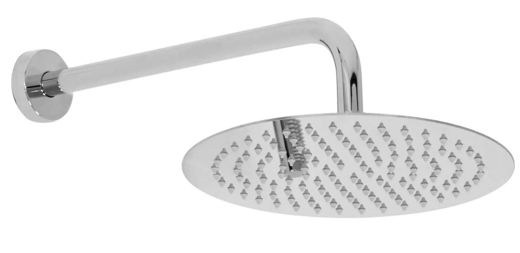 Set de duș încastrat Rea Lungo crom cu 3 funcții de curgere