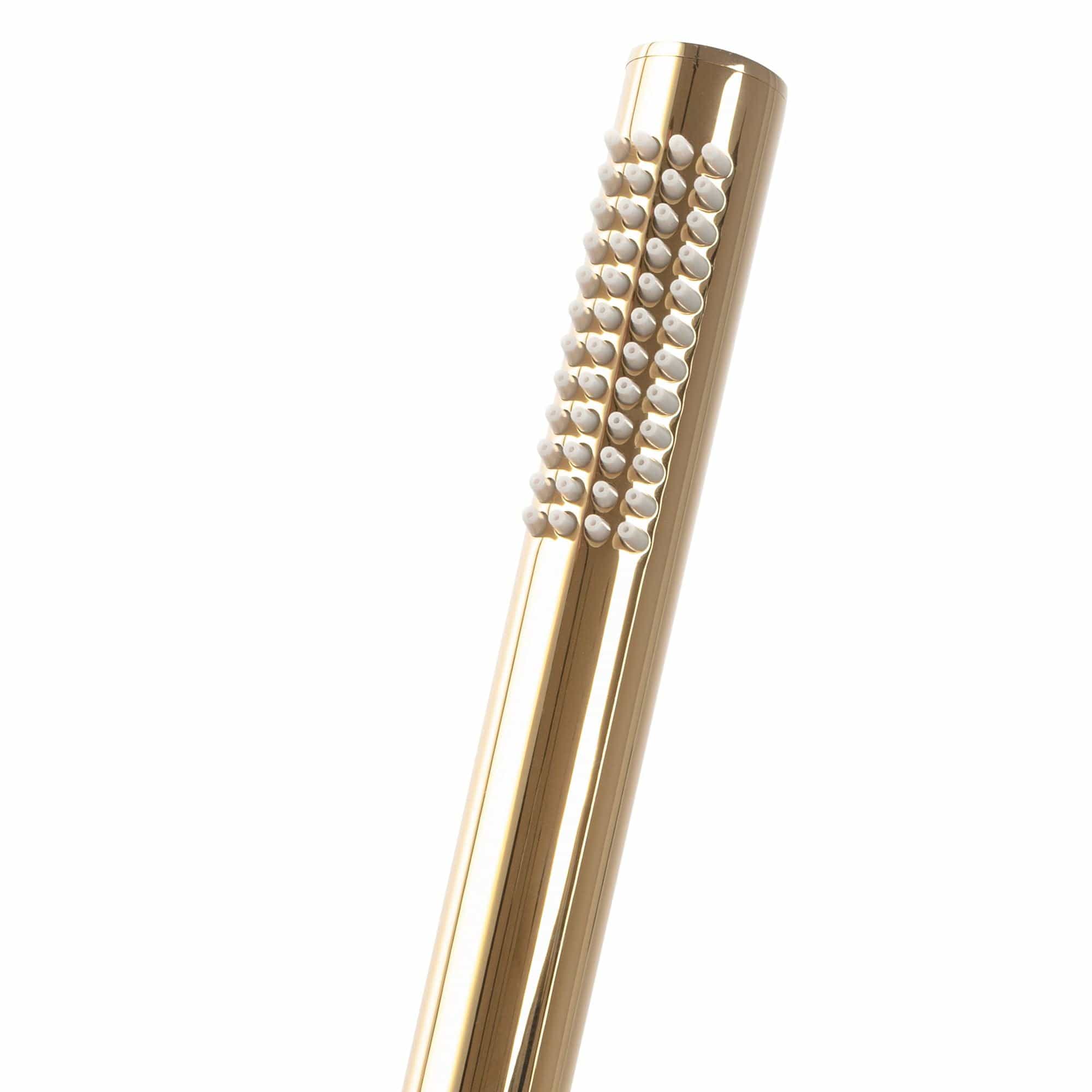 Set de duș încastrat Rea Lungo Miler auriu lucios cu termostat si 2 funcții de curgere