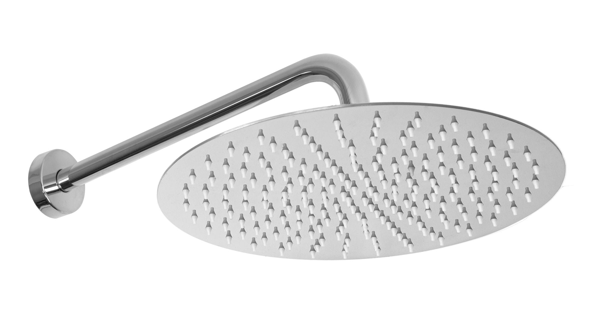 Set de duș încastrat Rea Lungo Miler crom cu termostat si 2 funcții de curgere