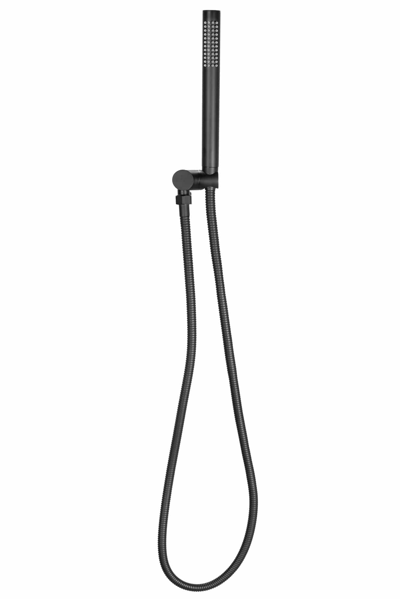Set de duș încastrat Rea Lungo Miler negru mat cu termostat si 2 funcții de curgere